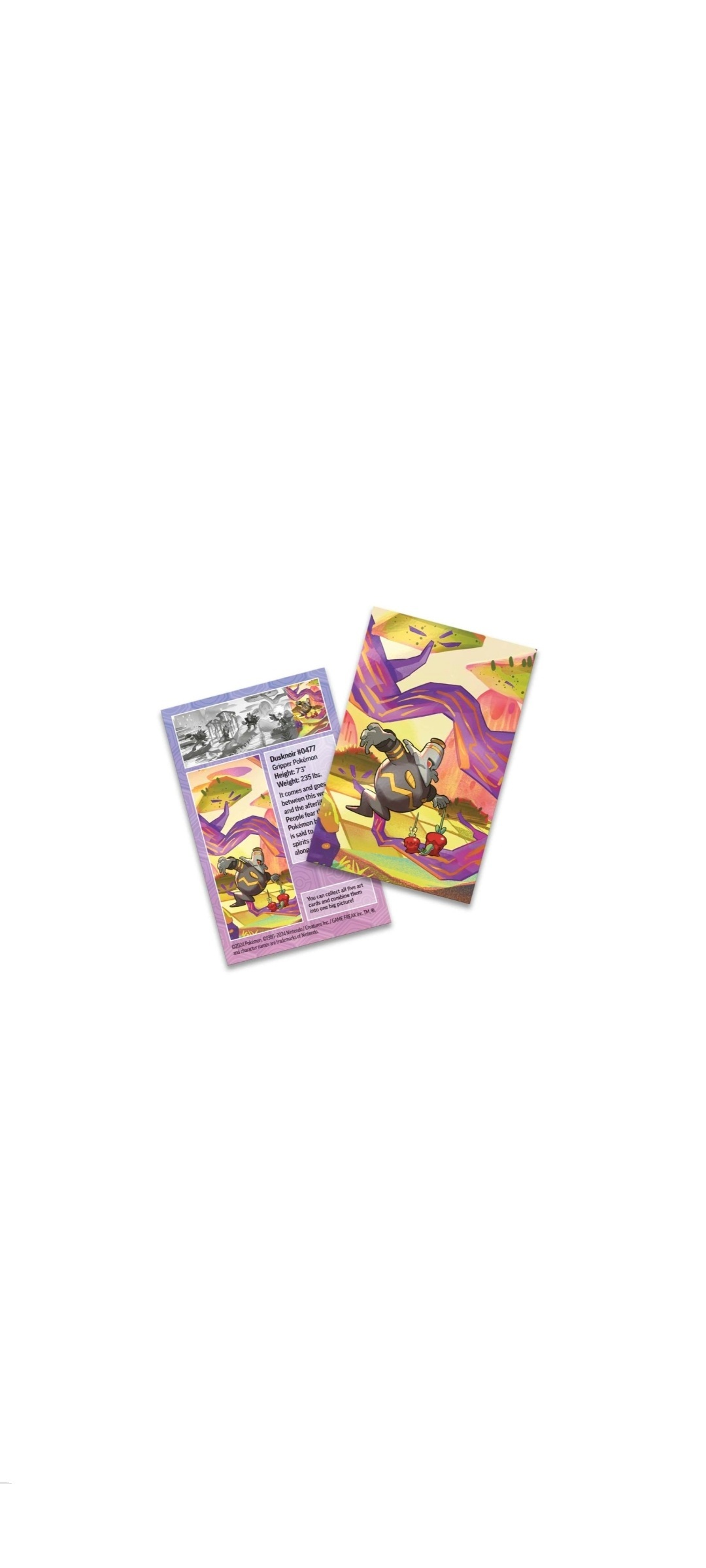 Pokemon TCG - Scarlet & Violet - Shrouded Fable - Mini Tin - Dusknoir 2024 - 2