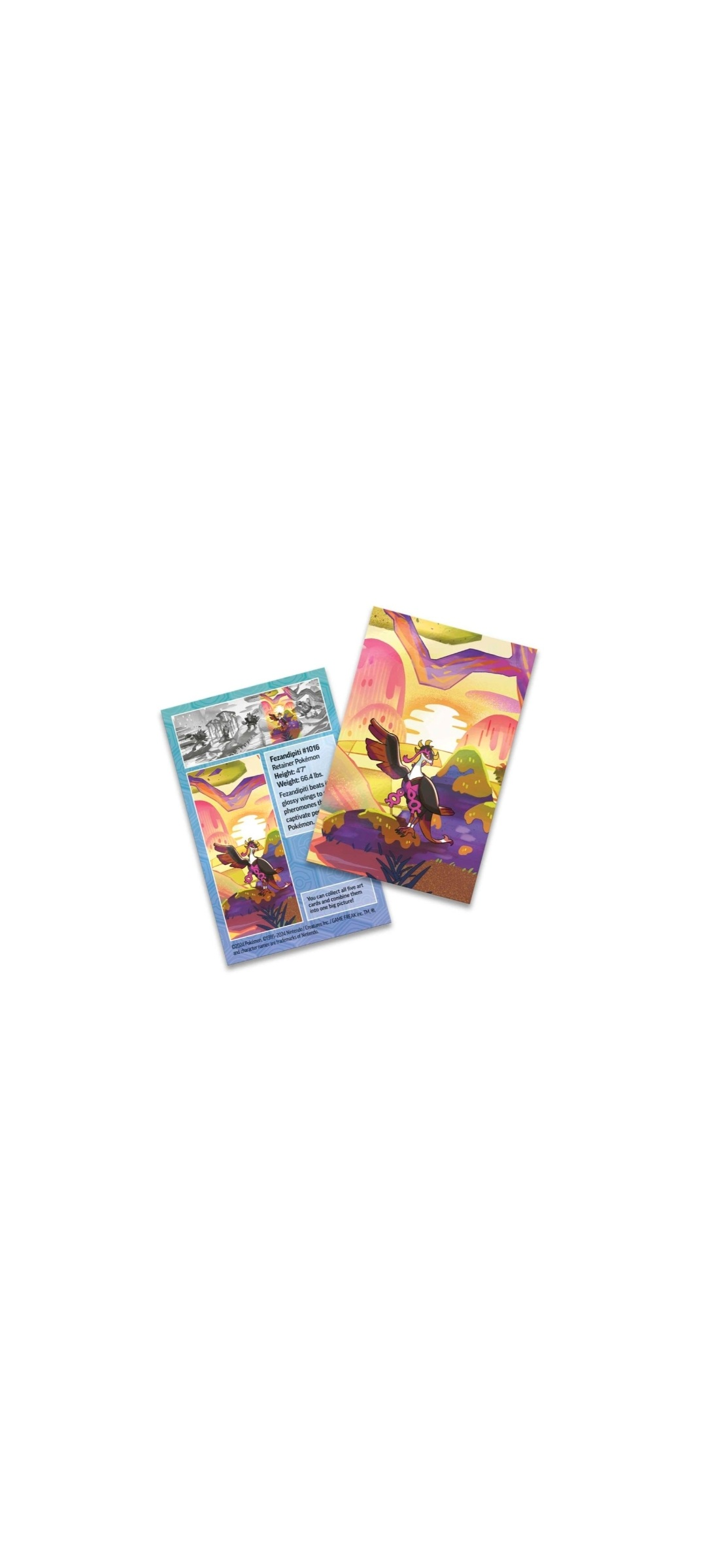Pokemon TCG - Scarlet & Violet - Shrouded Fable - Mini Tin - Fezandipiti 2024 - 2