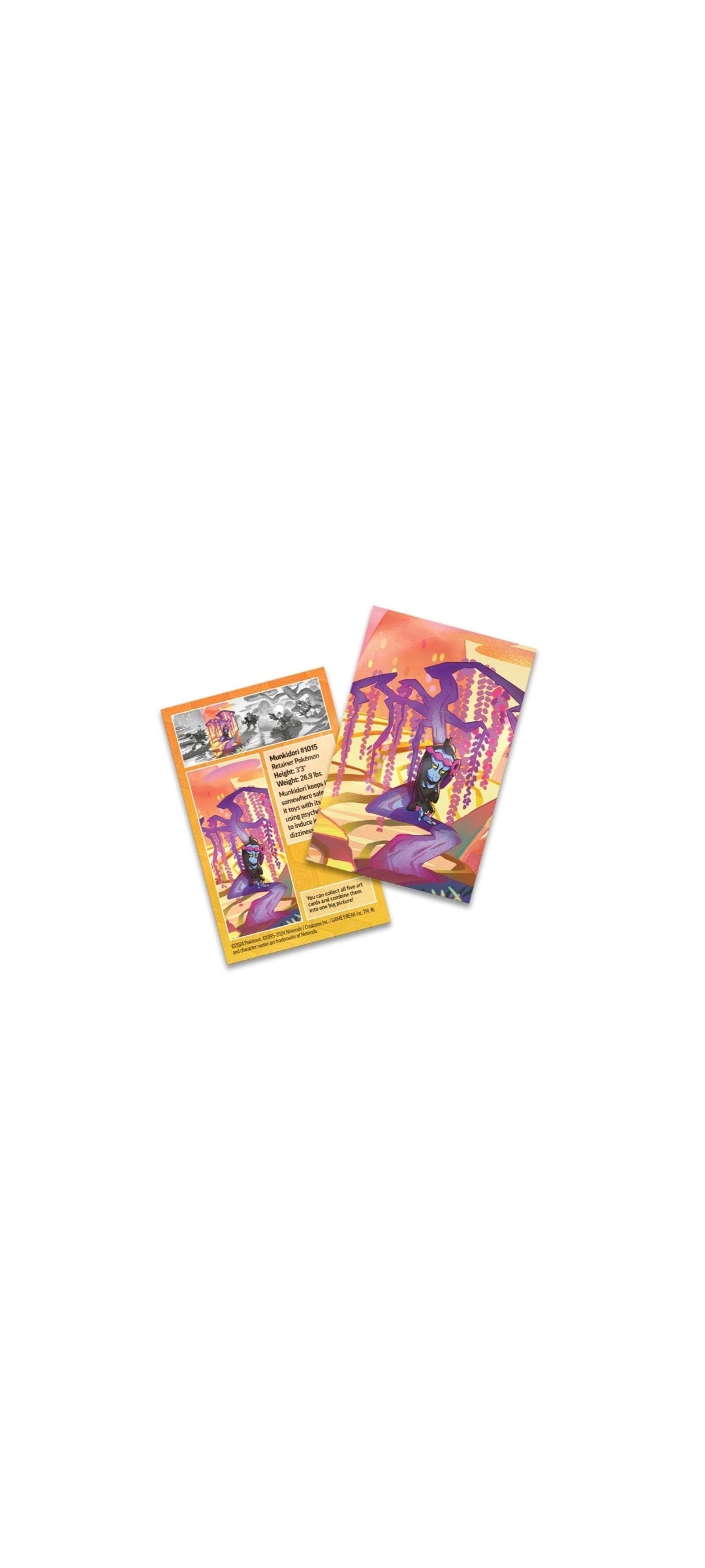 Pokémon TCG - Scarlet & Violet - Shrouded Fable - Mini Tin 2024 Munkidori - 2