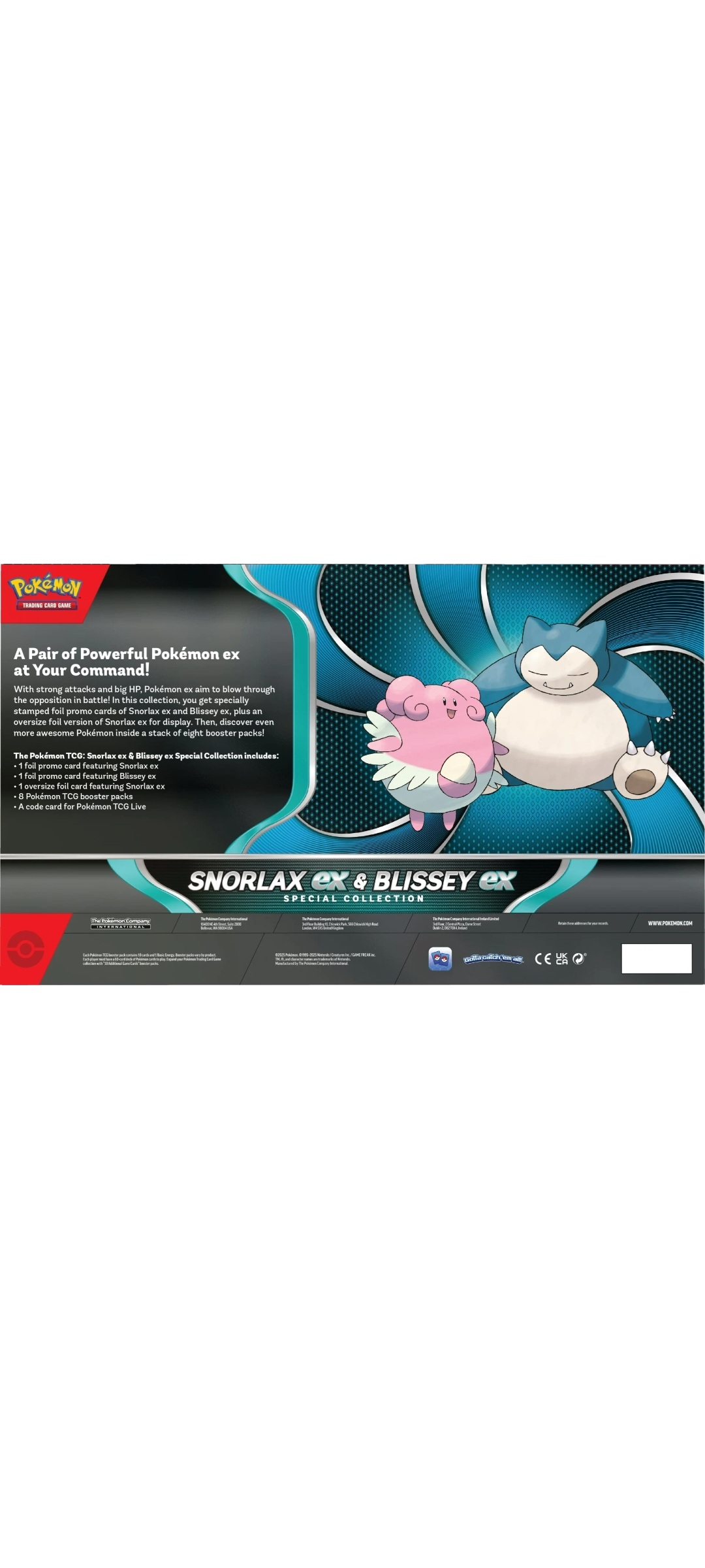 Pokemon TCG - Scarlet & Violet - Snorlax-Ex & Blissey-Ex - Special Collection - Englisch 2025 - 4