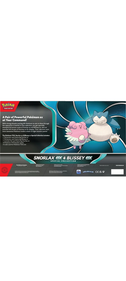 Pokemon TCG - Scarlet & Violet - Snorlax-Ex & Blissey-Ex - Special Collection - Englisch 2025 - 4
