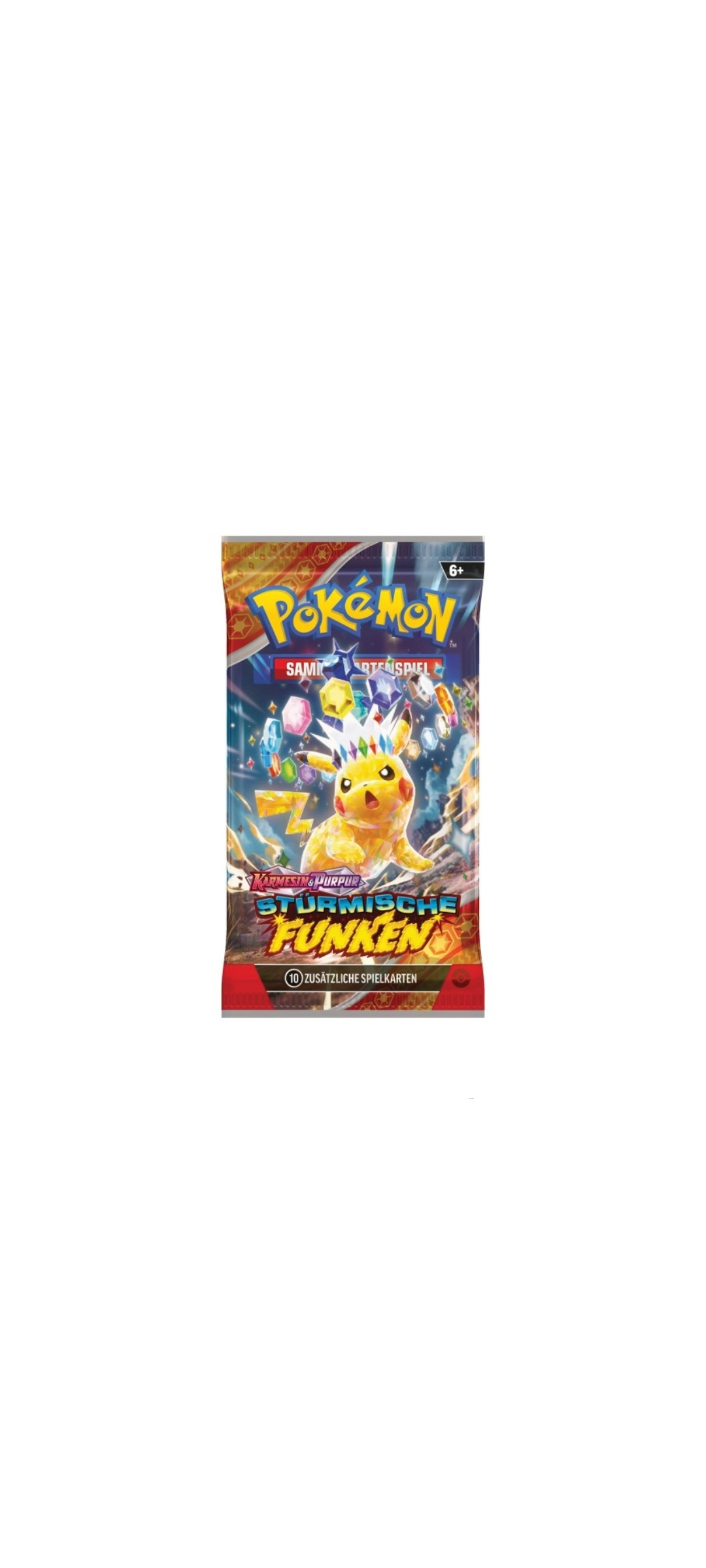 Pokémon TCG - Karmesin & PurPur - Stürmische Funken - Booster Pack 2024 - 2