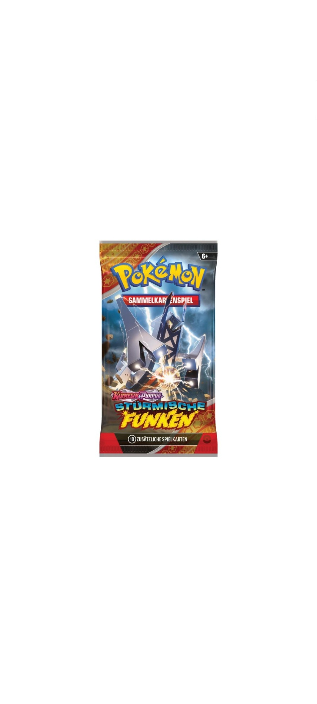 Pokemon TCG - Karmesin & Purpur - Stürmische Funken - Booster Pack - Deutsch 2024 - 4