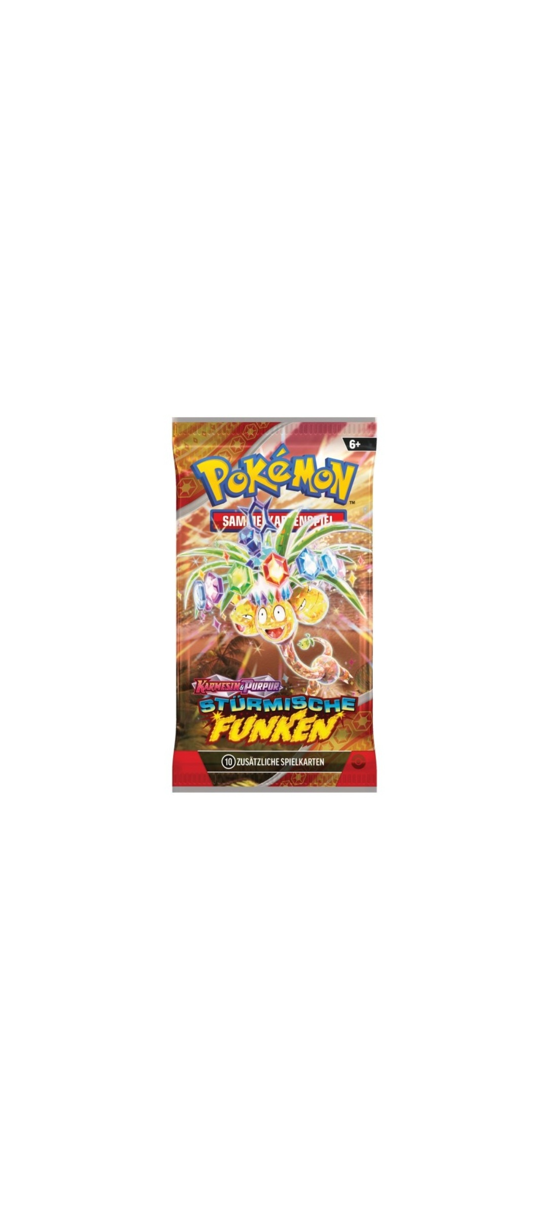 Pokemon TCG - Karmesin & Purpur - Stürmische Funken - Booster Pack - Deutsch 2024 - 5