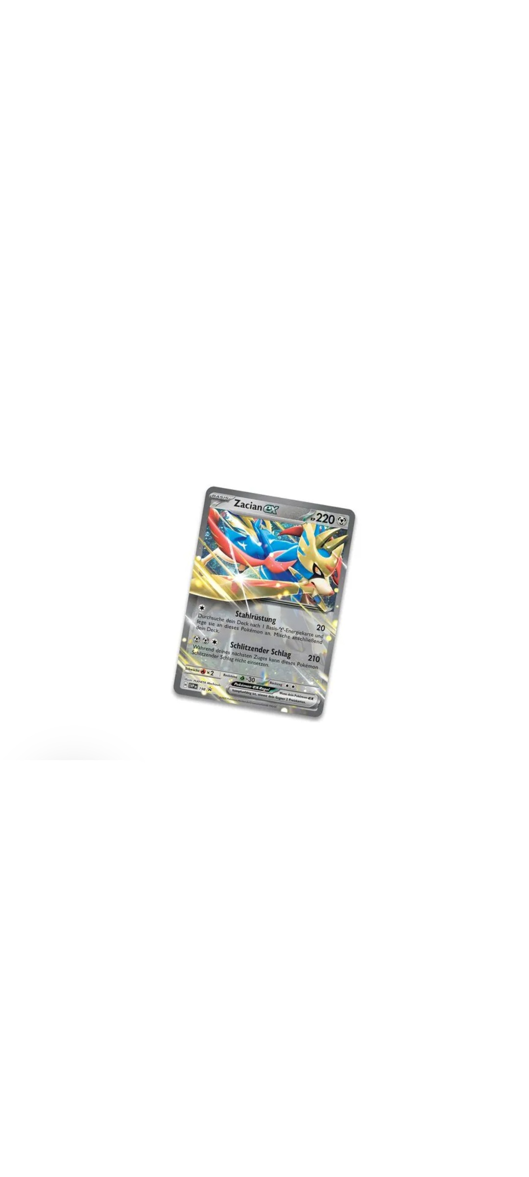 Pokemon TCG - Scarlet & Violet - Summer EX Tin - Zacian 2025 - 2
