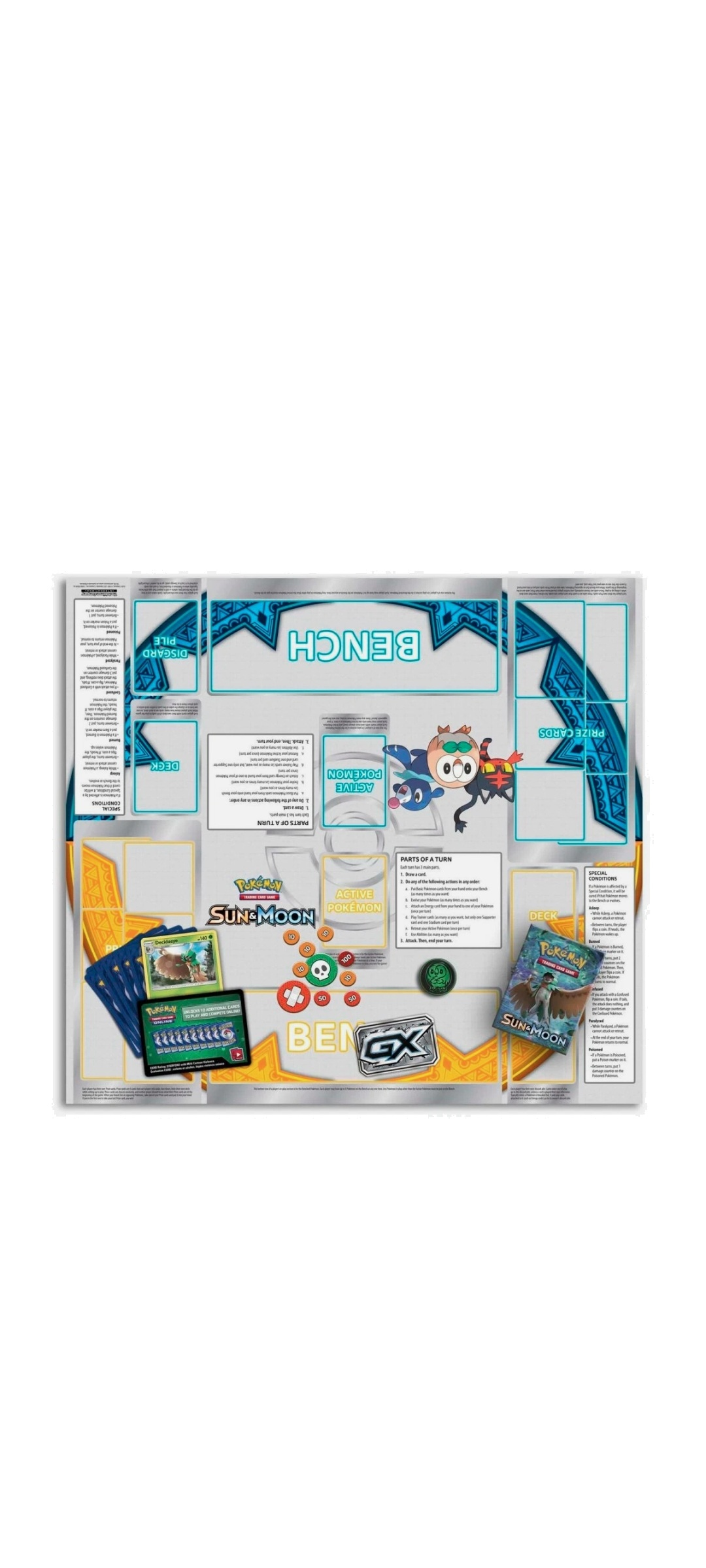 Pokemon TCG - Sun & Moon - Forest Shadow - Decidueye - Theme Deck - 2