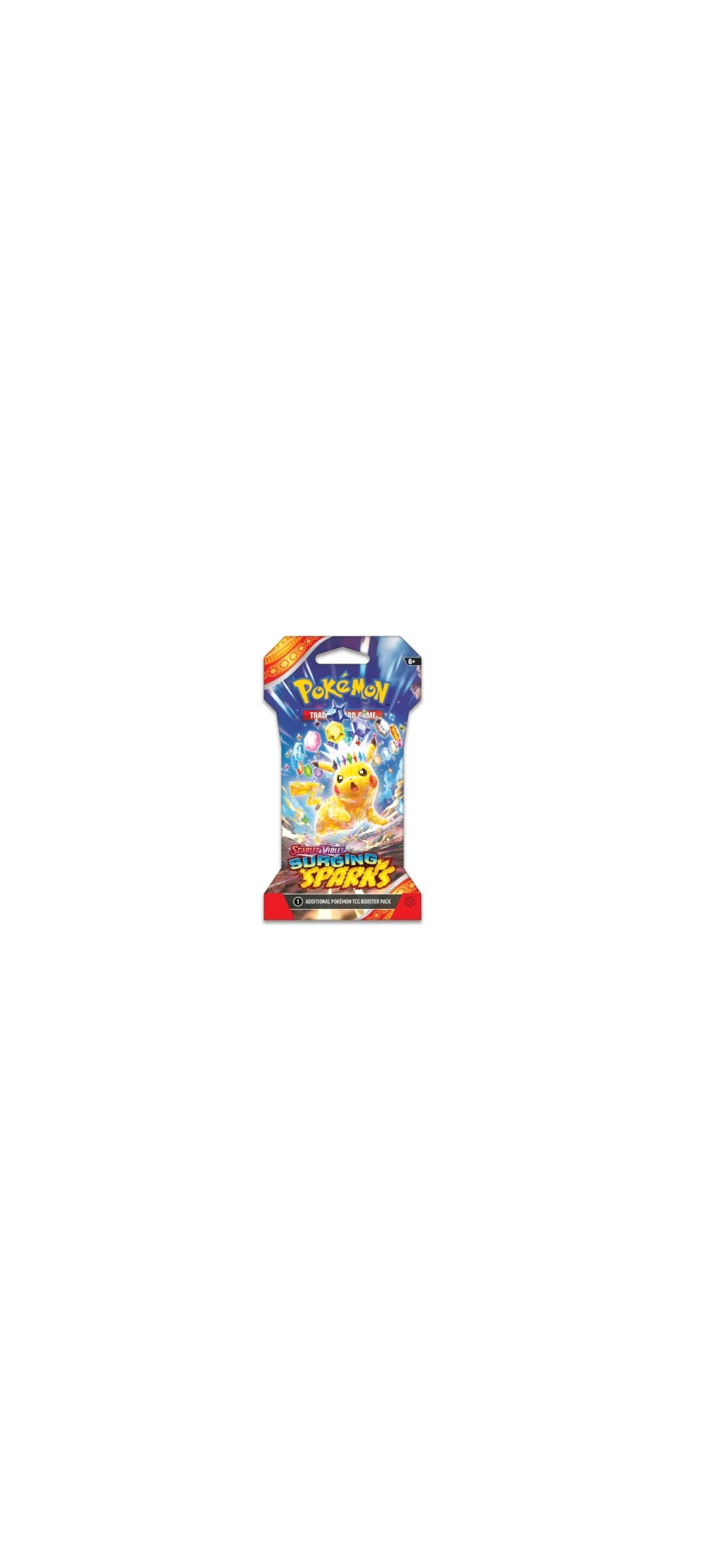 Pokemon TCG - Surging Sparks - Sleeved Booster Pack 2024 - 2
