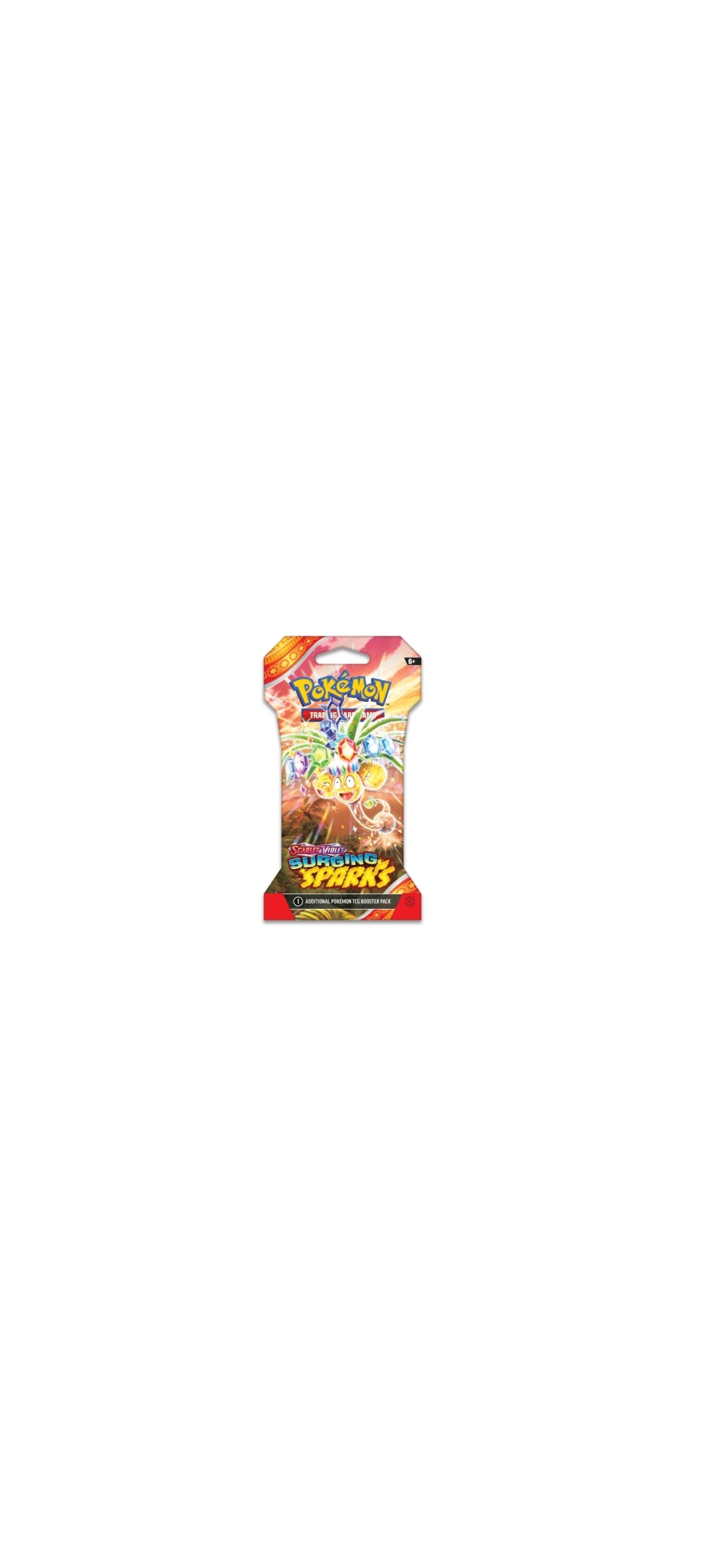 Pokemon TCG - Surging Sparks - Sleeved Booster Pack 2024 - 3