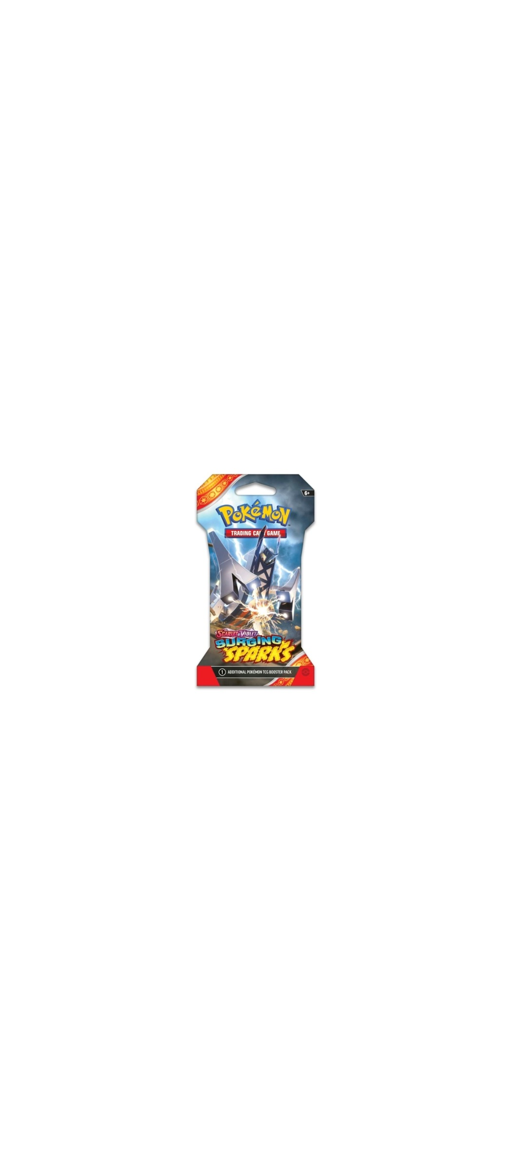Pokemon TCG - Surging Sparks - Sleeved Booster Pack 2024 - 5
