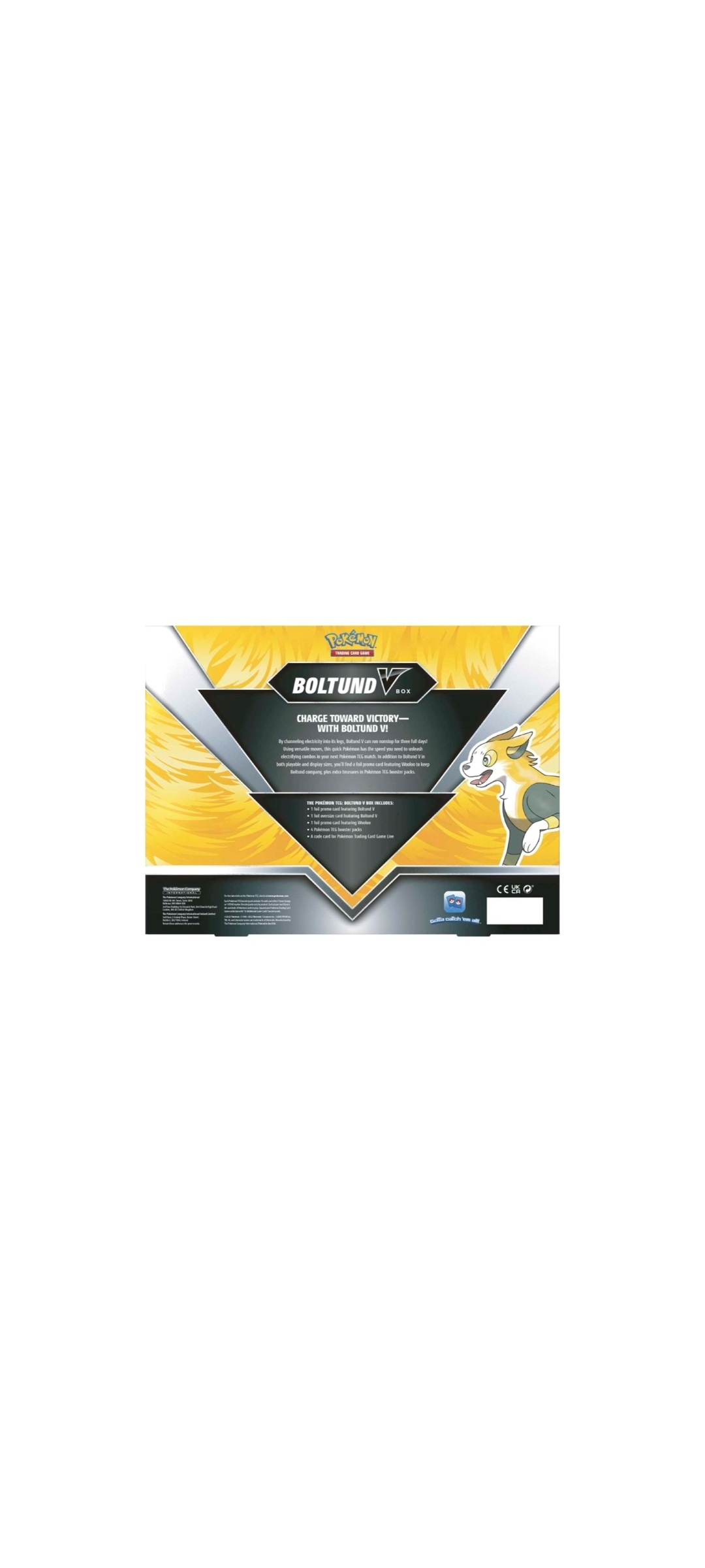 Pokemon TCG - Sword & Shield - Boltund V Box - Englisch 2022 - 4