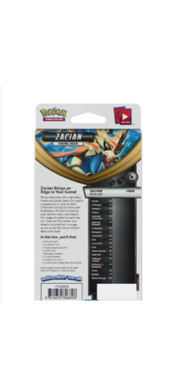 Pokemon TCG - Sword & Shield - Rebel Clash - Zacian - Theme Deck - 6