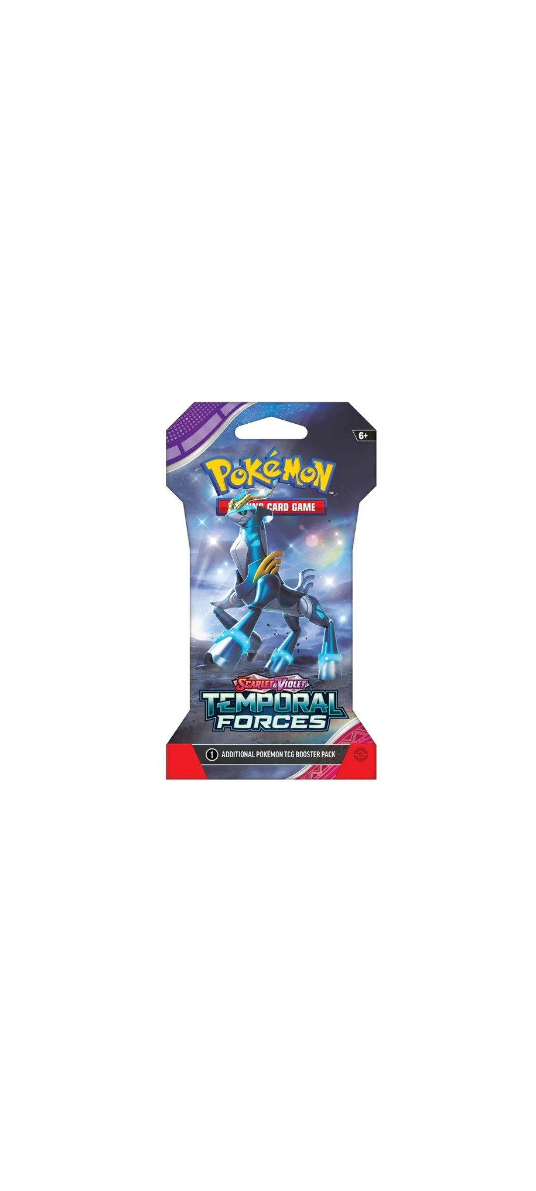 Pokemon TCG - Scarlet & Violet - Temporal Forces - Sleeved Booster Pack - Englisch 2024 - 5