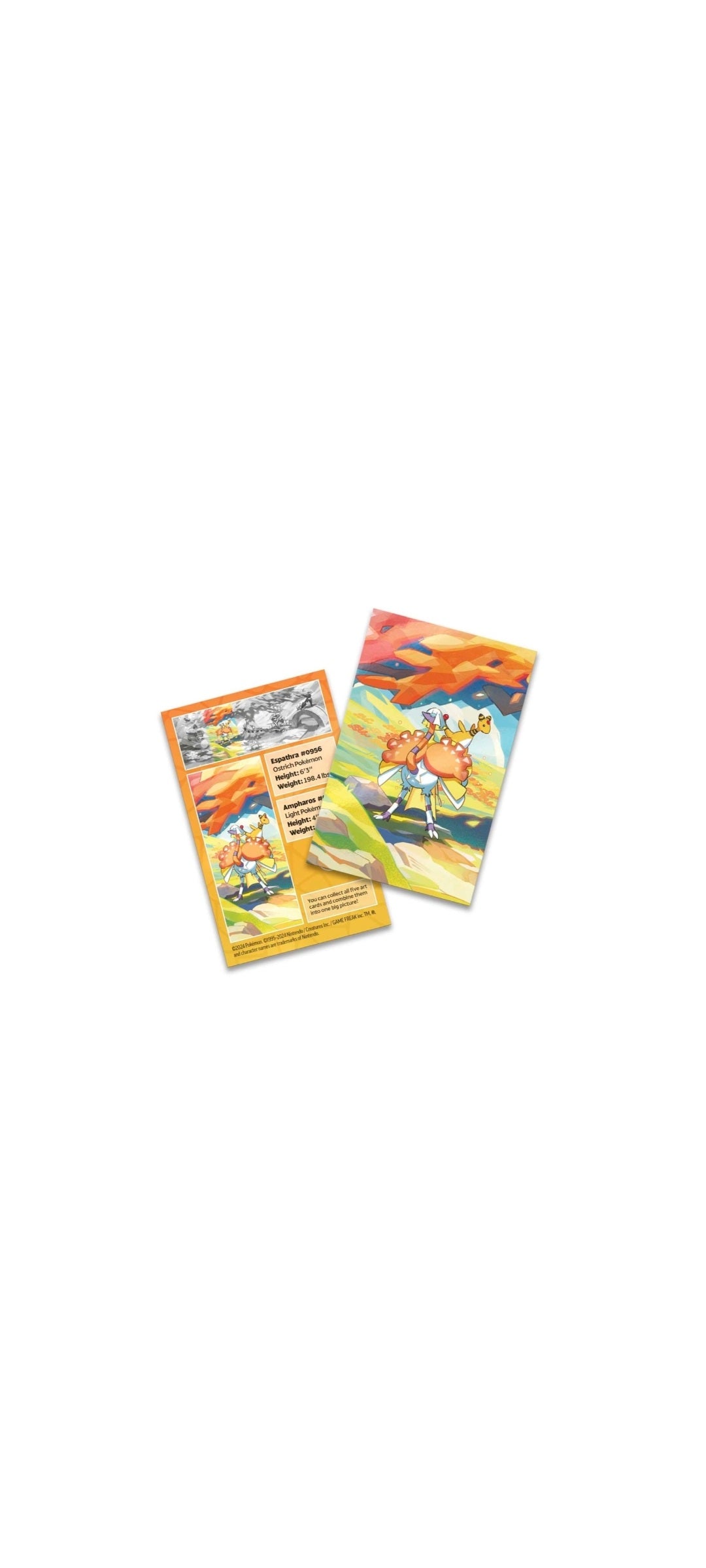 Pokémon TCG - Scarlet & Violet - Vibrant Paldea - Mini Tin 2024 Espathra - 2
