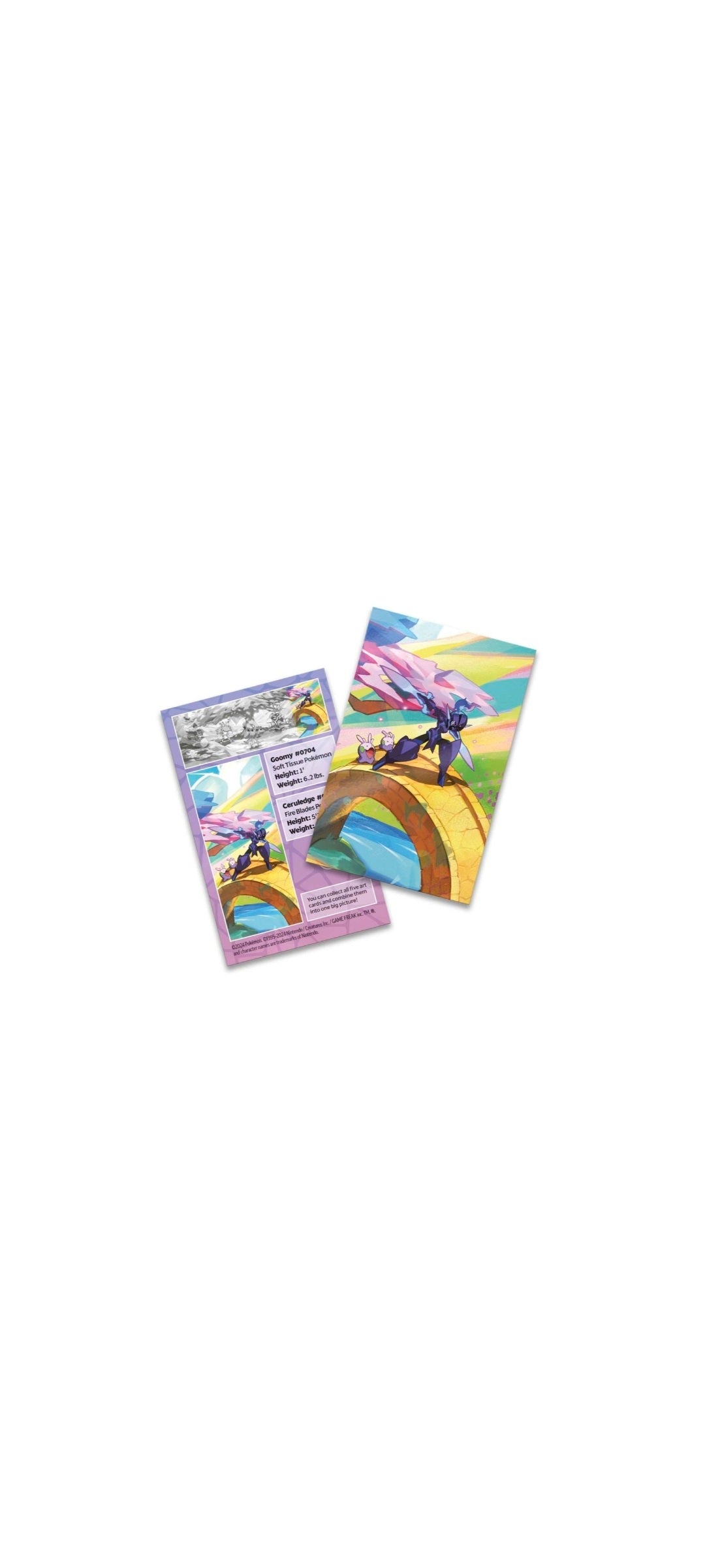 Pokémon TCG - Scarlet & Violet - Vibrant Paldea - Mini Tin 2024 Goomy - 2