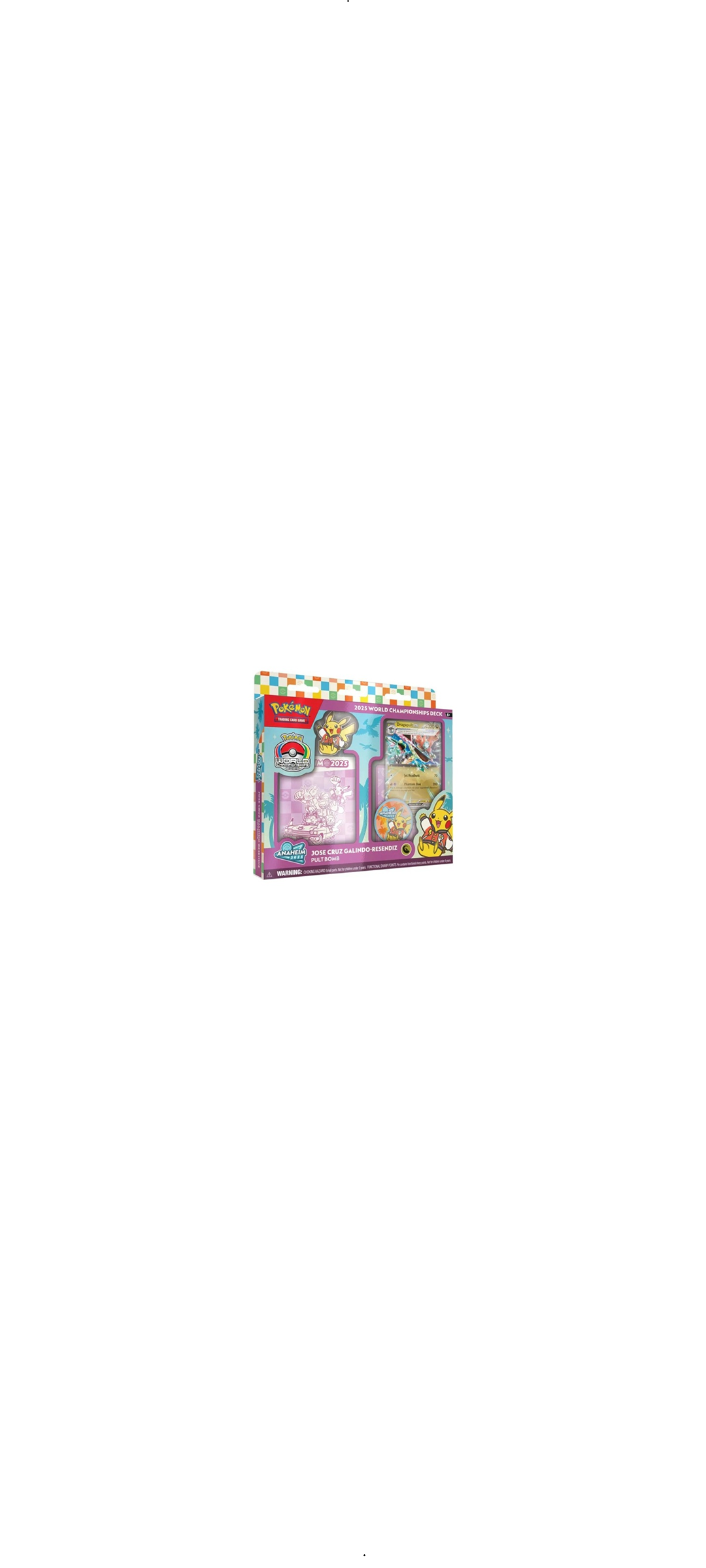 Pokemon TCG - Weltmeisterschaftsdeck - Jose Cruz Galindo-Resendiz - Pult Bomb - Deutsch 2025 - 1
