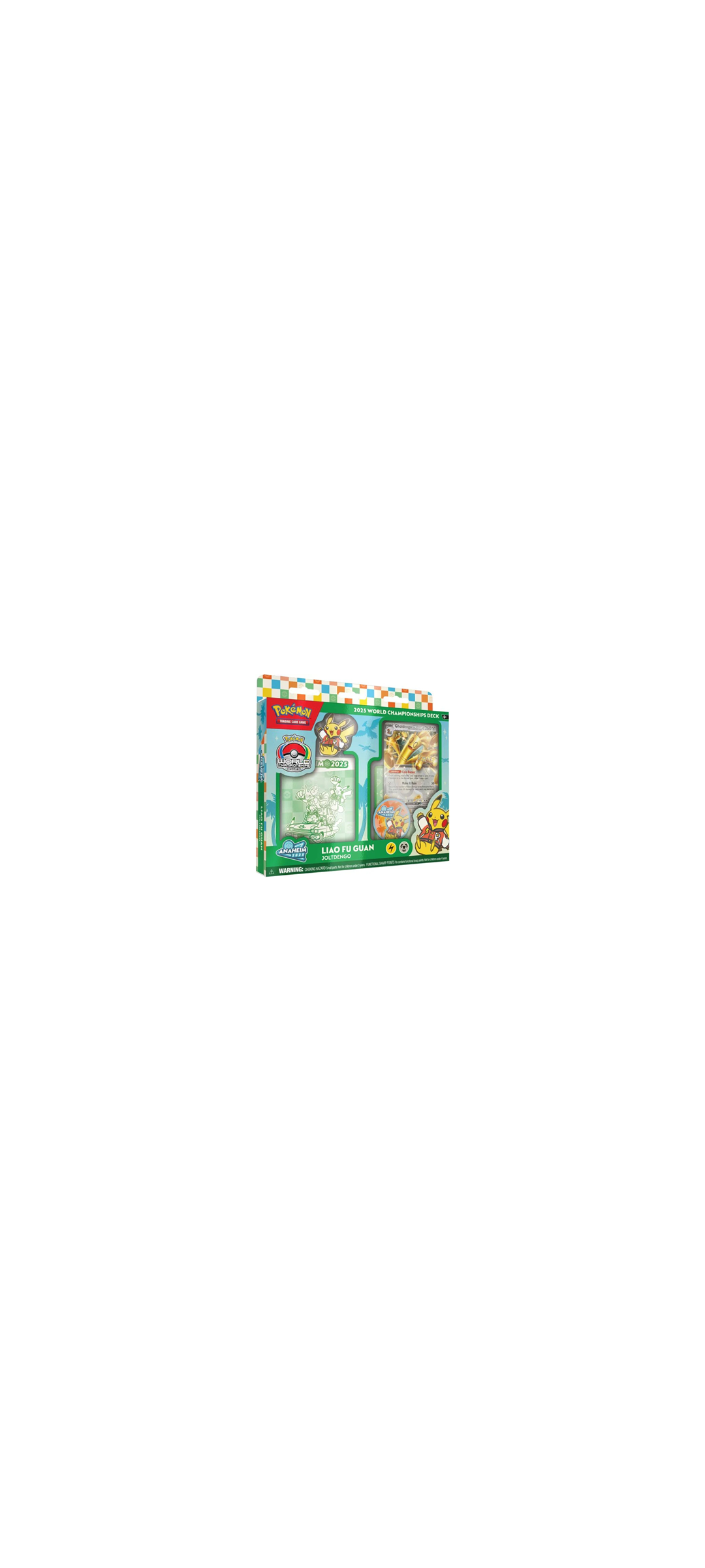 Pokemon TCG - Weltmeisterschaftsdeck - Liao Fu Guan - Joltdengo - Deutsch 2025 - 1