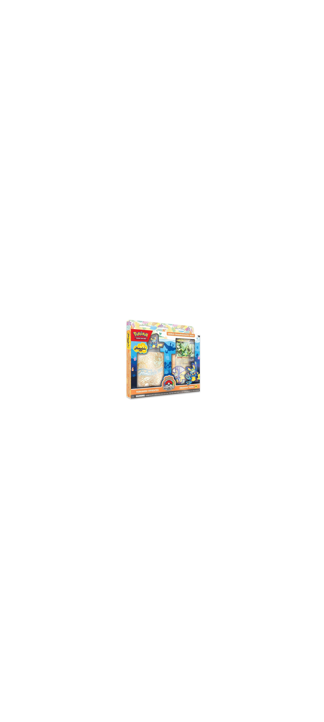 Pokemon TCG - Weltmeisterschaftsdeck 2024 - Fernando Cifuentes - Crushing Thorn - 1