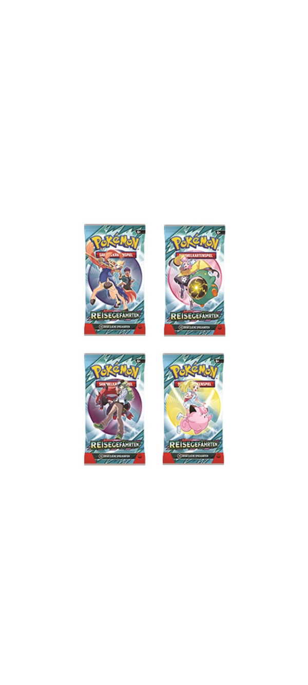 Pokemon TCG – Karmesin & Purpur - Reisegefährten – Booster Pack - Deutsch 2025 - 1