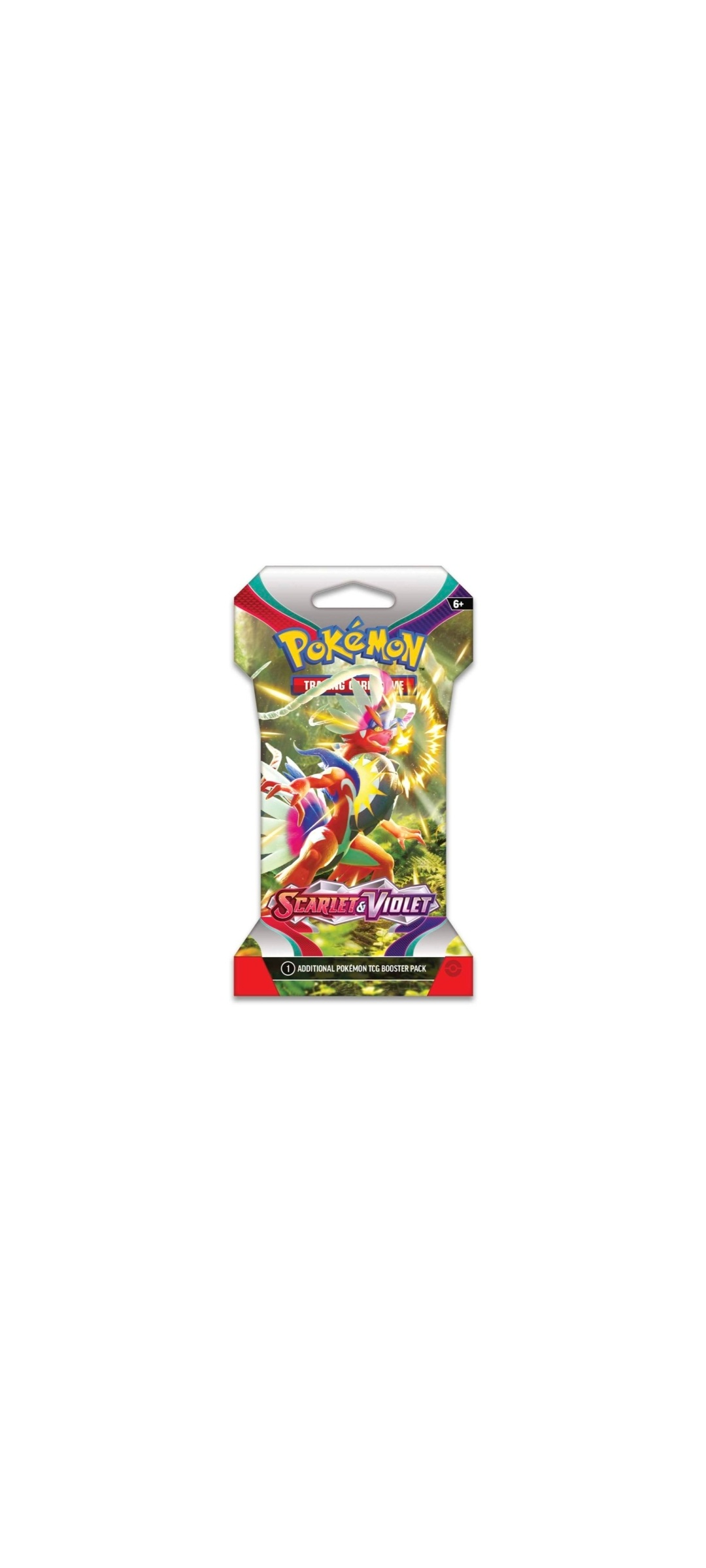 Pokemon TCG - Scarlet & Violet - Base Set - Sleeved Booster Pack - Englisch 2023 - 5