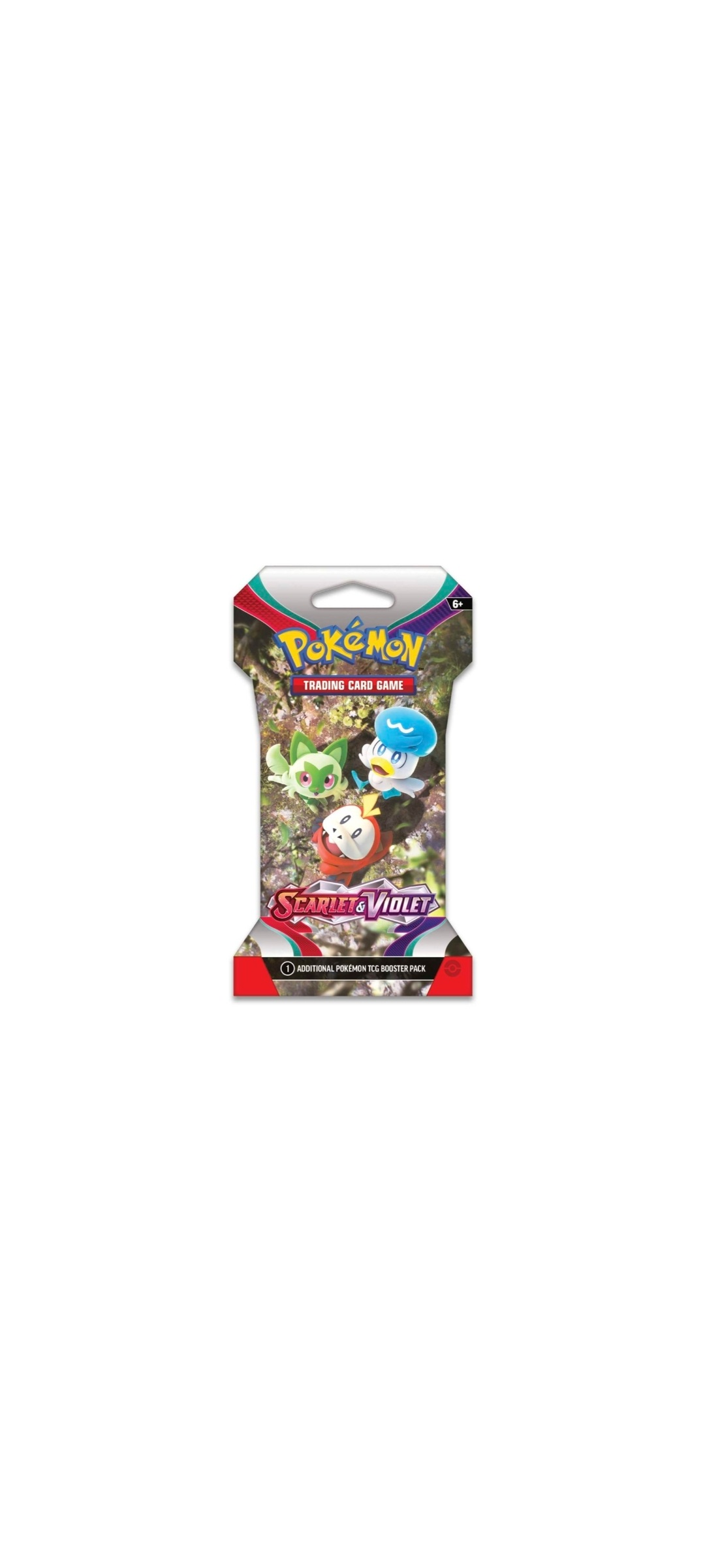 Pokemon TCG - Scarlet & Violet - Base Set - Sleeved Booster Pack - Englisch 2023 - 3