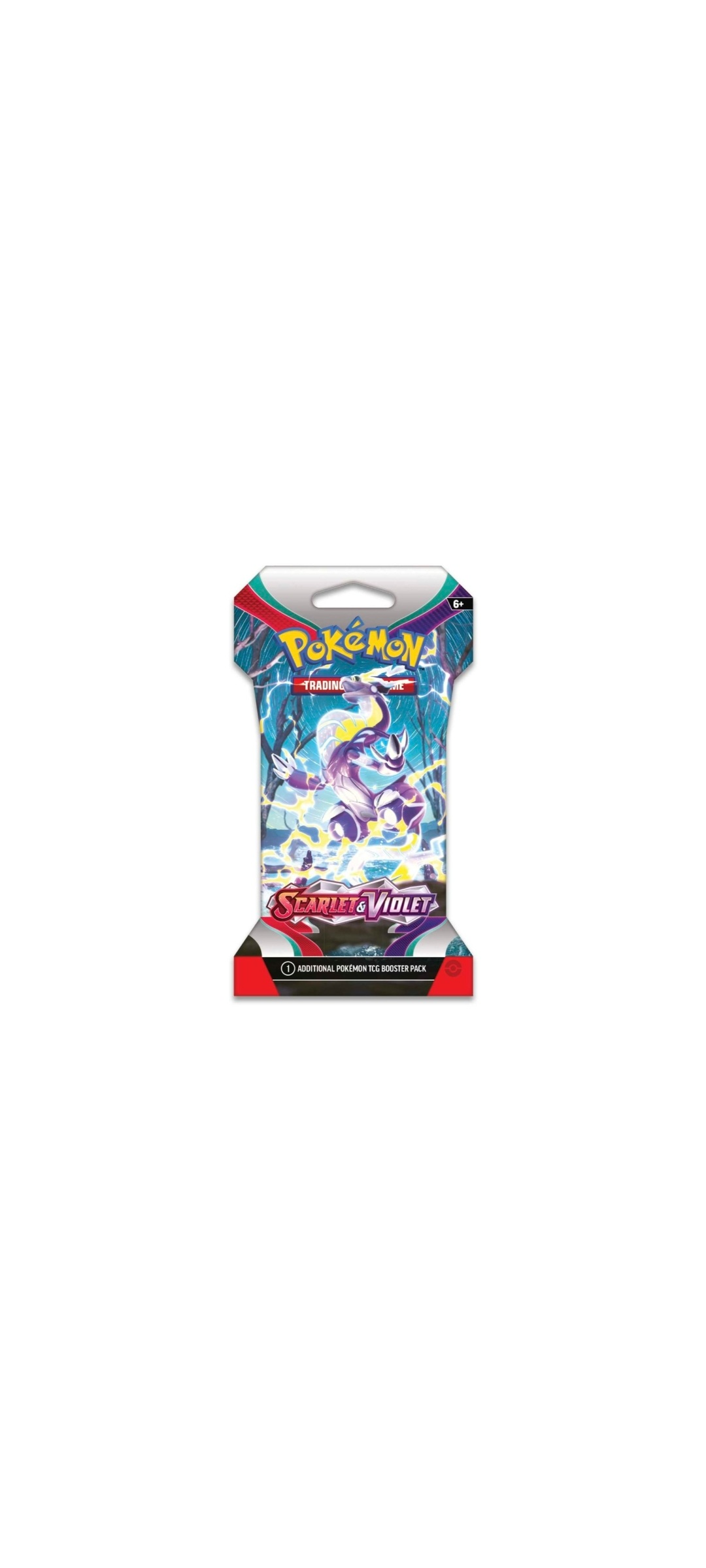 Pokemon TCG - Scarlet & Violet - Base Set - Sleeved Booster Pack - Englisch 2023 - 2