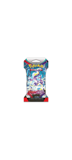 Pokemon TCG - Scarlet & Violet - Base Set - Sleeved Booster Pack - Englisch 2023 - 2