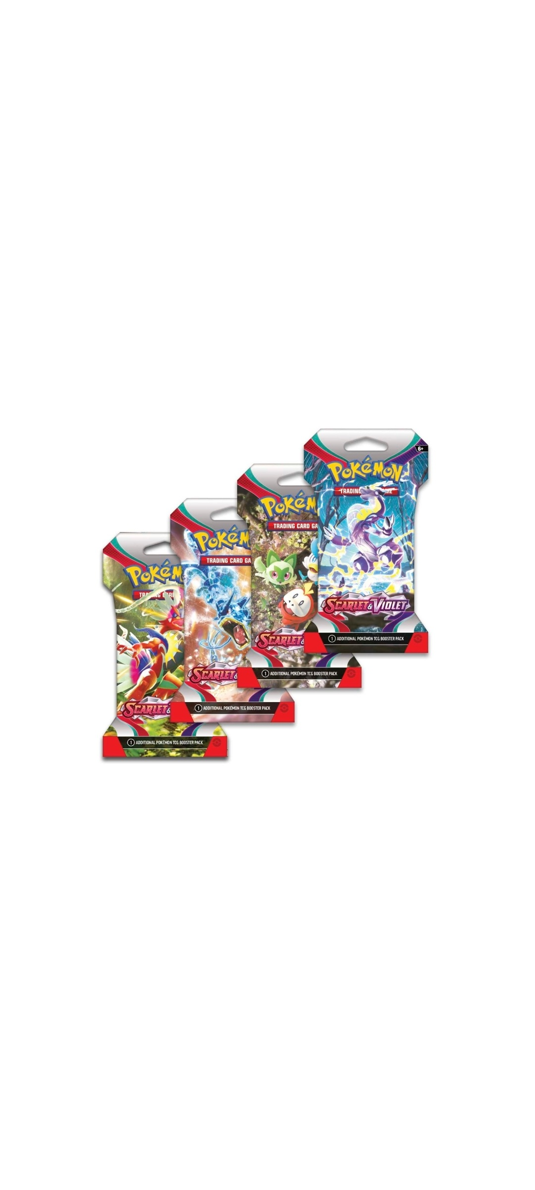 Pokémon TCG - Scarlet & Violet - Base Set - Sleeved Booster Pack 2023 - 1