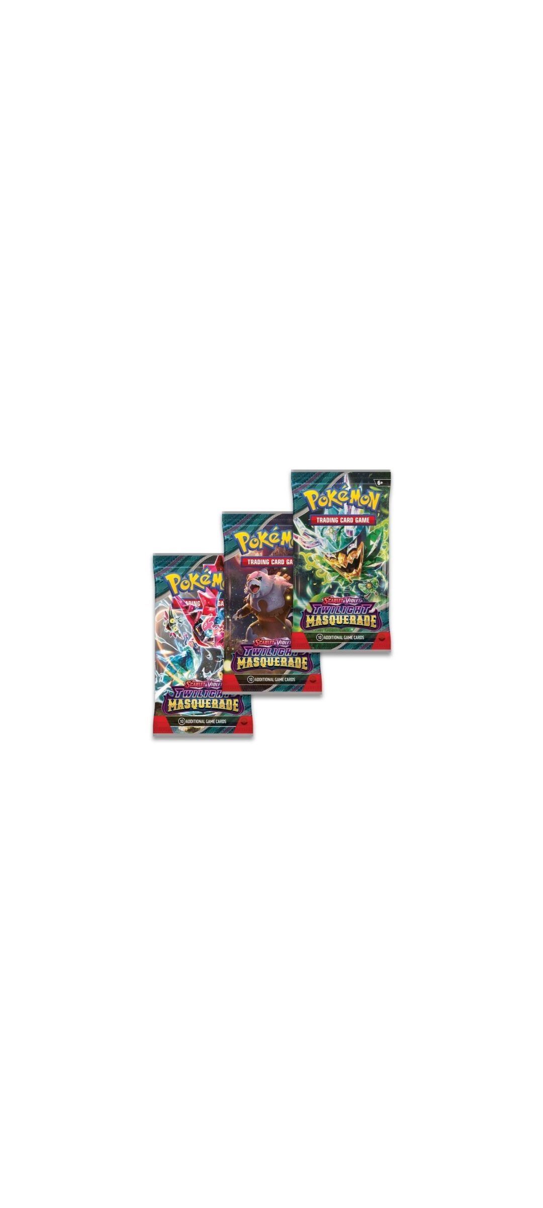 Pokemon TCG - Scarlet & Violet - Twilight Masquerade - Three Pack Blister - Englisch 2024 - 1