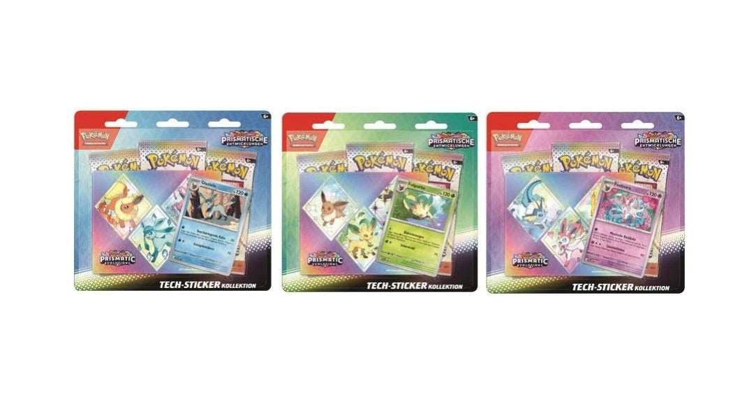 Pokémon TCG - Prismatic Evolution - Tech-Sticker-Collektion