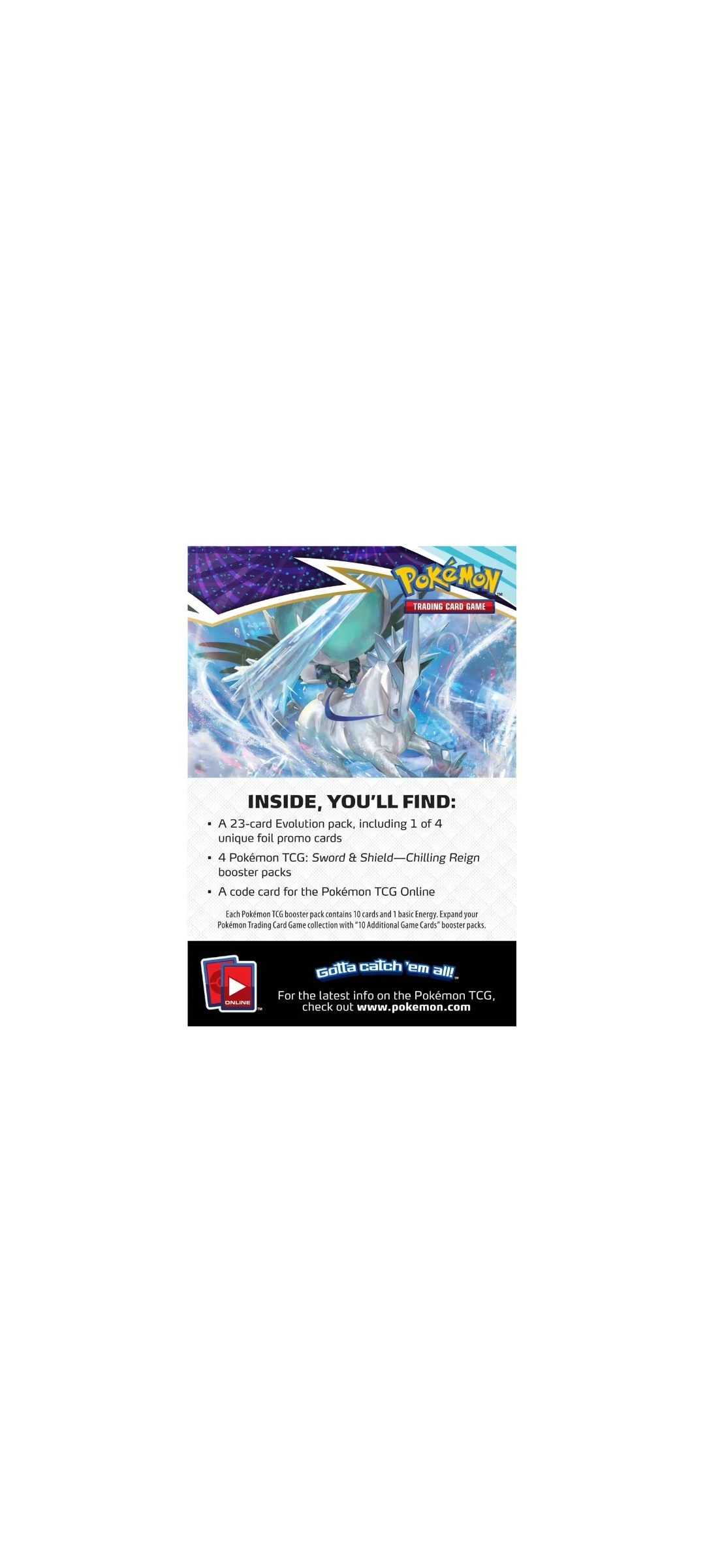 Pokémon TCG - Sword Shield - Chilling Reign - Build Battle Prerelease Kit 2021 - 5