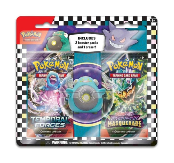 Pokémon TCG - Scarlet & Violet - 2 Pack Blister - Bellibolt Eraser 2024 - 1