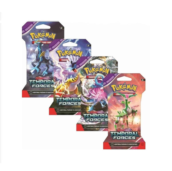 Pokémon TCG - Scarlet & Violet - Temporal Forces -  Sleeved Booster 2024 - 1