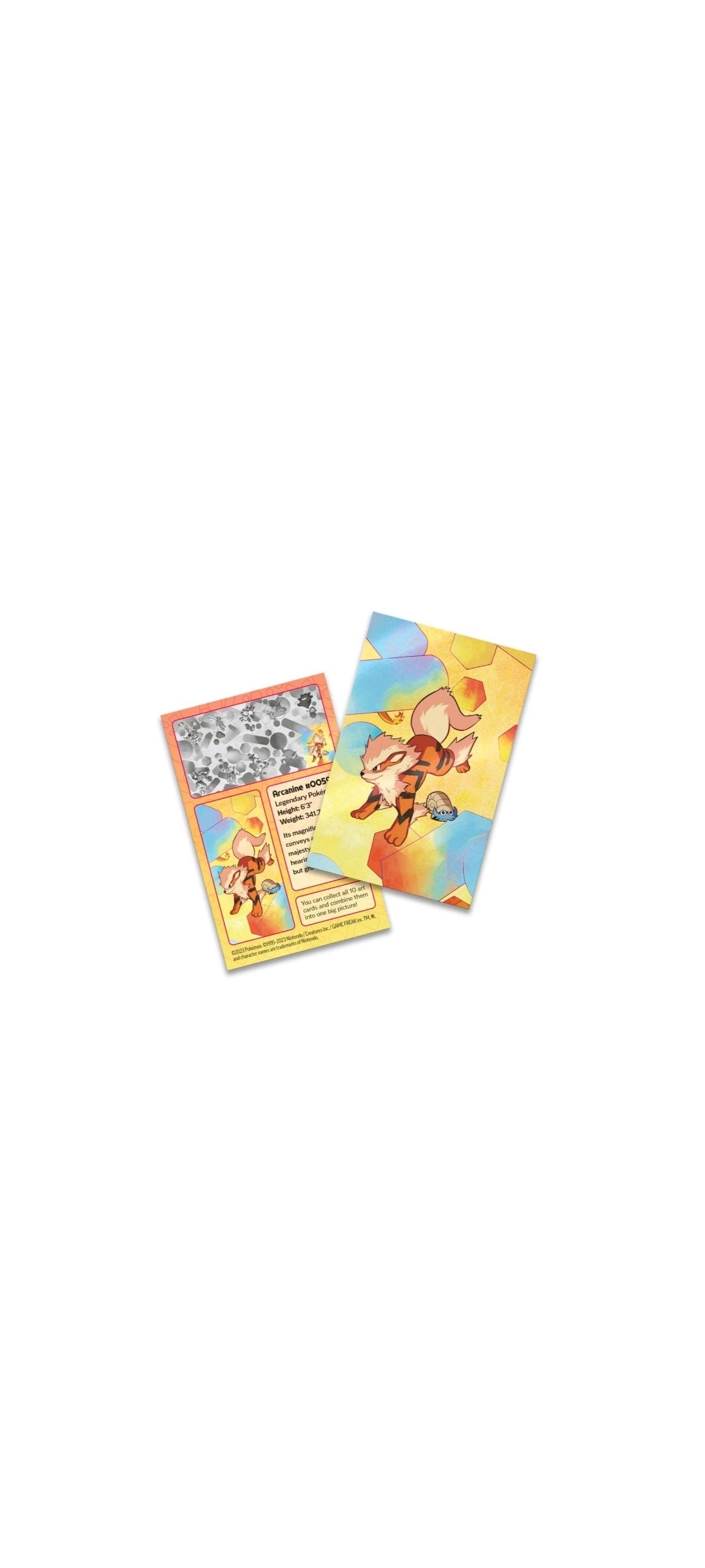 Pokémon TCG - Scarlet & Violet - 151 - Mini Tin Arcanin & Omanyte 2023