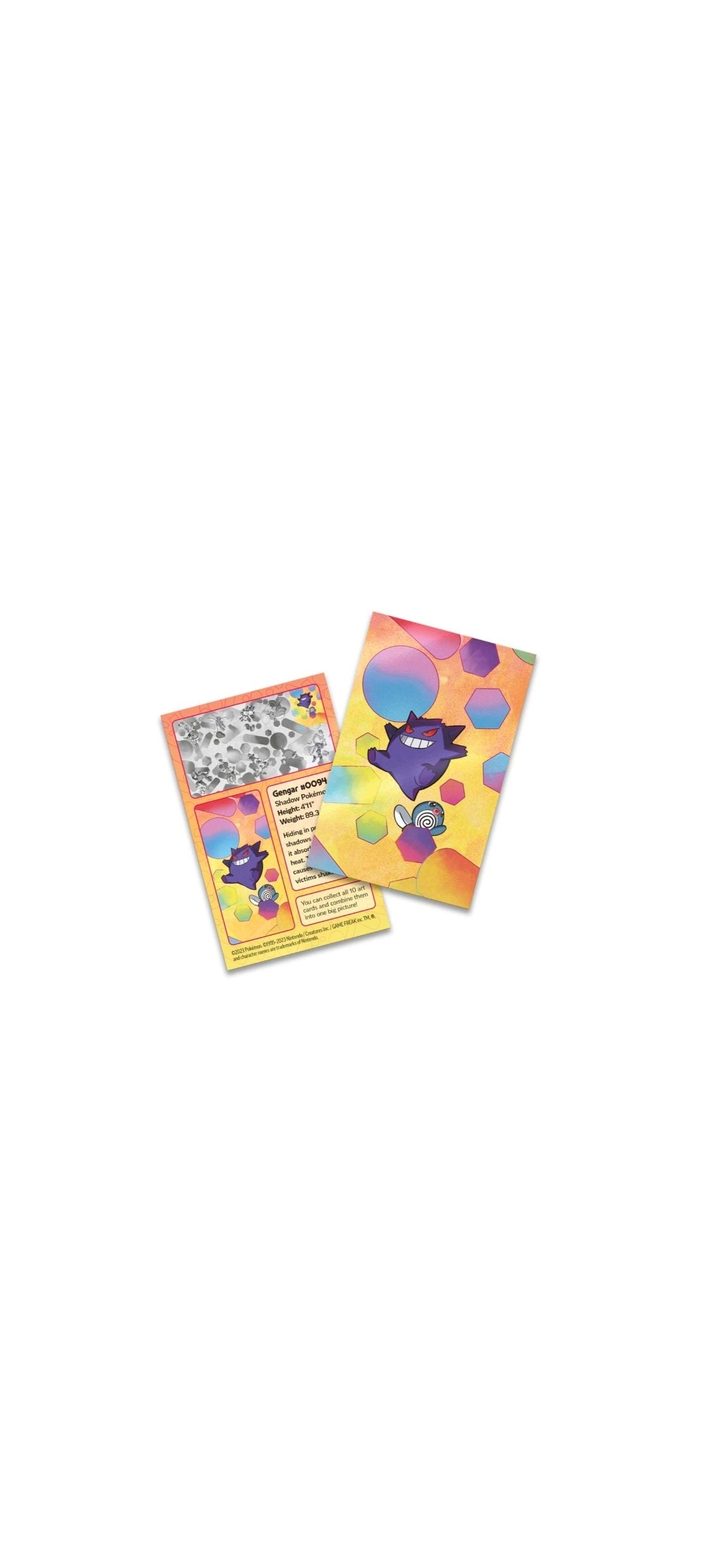 Pokémon TCG - Scarlet & Violet - 151 - Mini Tin Gengar & Poliwag 2023