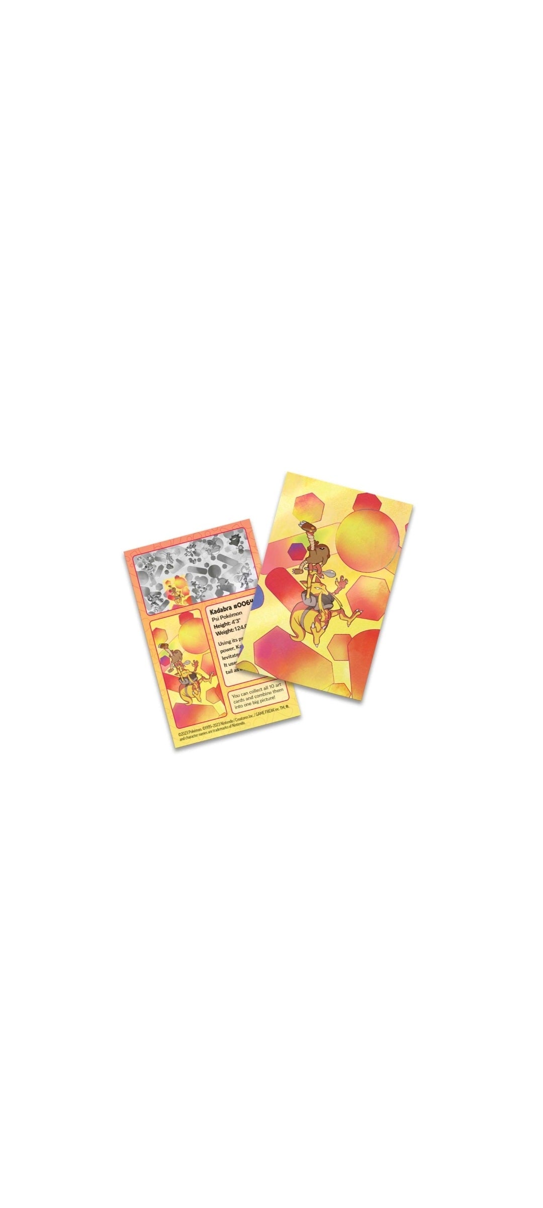 Pokémon TCG - Scarlet & Violet - 151 - Mini Tin Kadabra & Hitmoniee 2023