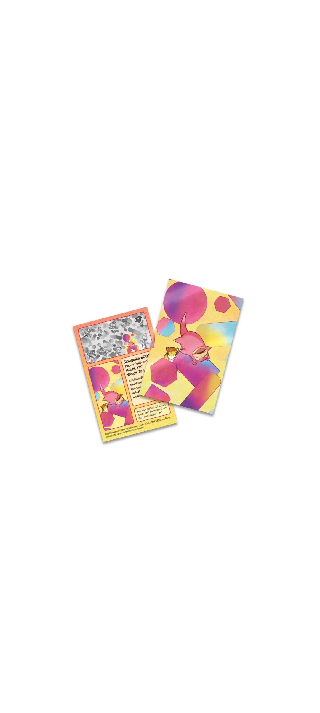 Pokémon TCG - Scarlet & Violet - 151 - Mini Tin Slowpoke & Sandshrew 2023