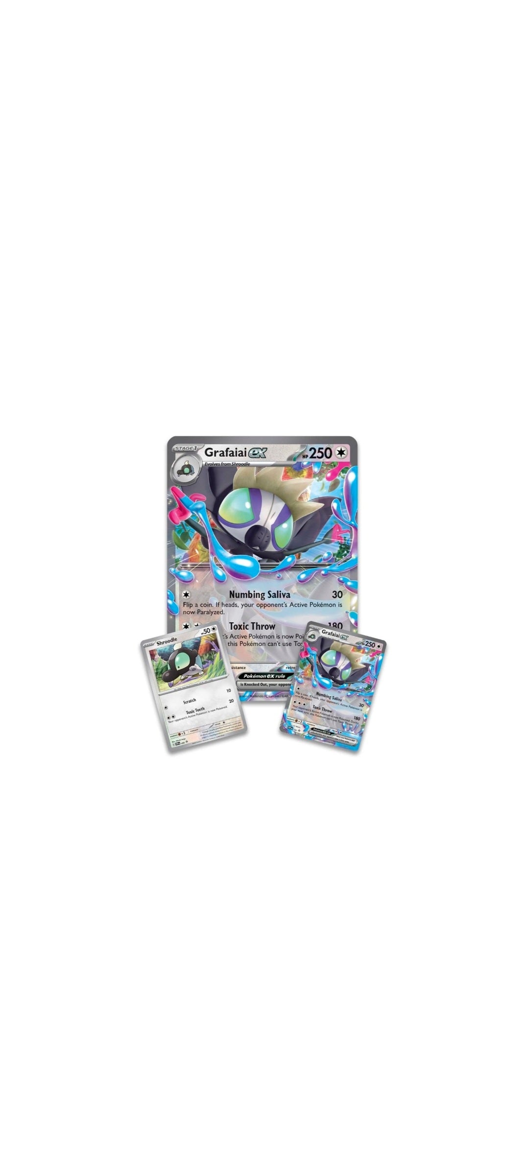 Pokémon TCG - Scarlet & Violet - Grafaifai ex Box 2024 - 2