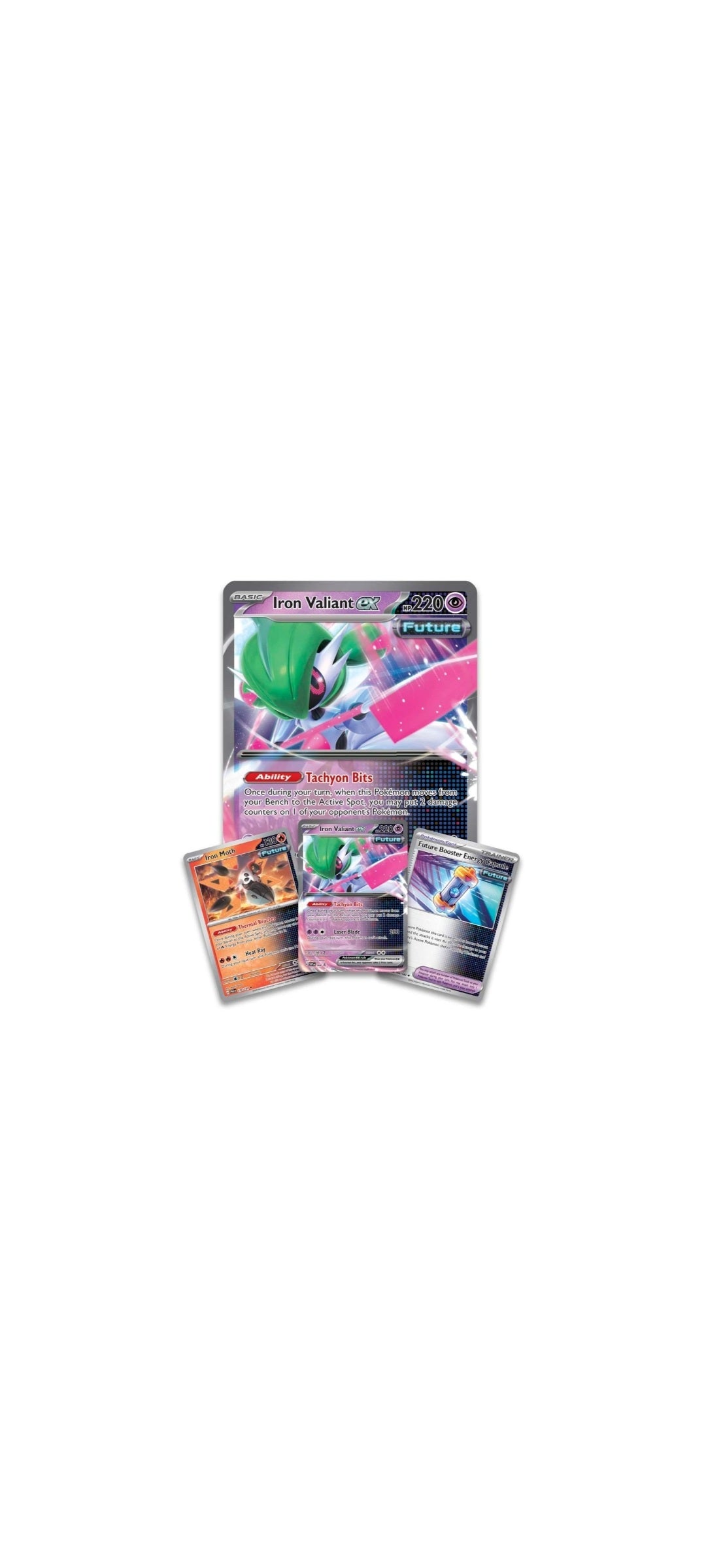 Pokémon TCG - Scarlet & Violet - Iron Valiant ex Box 2023 - 2