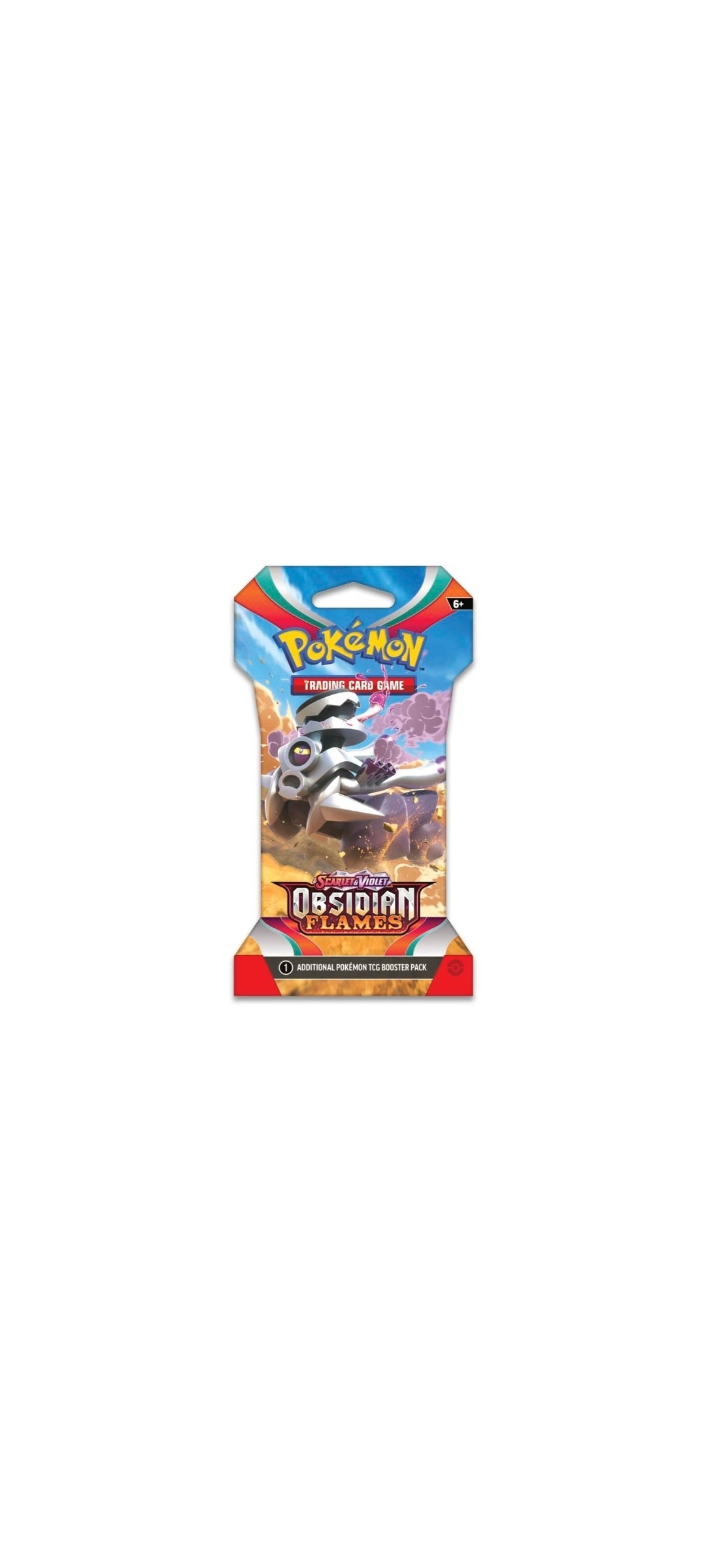 Pokémon TCG - Scarlet & Violet Obsidian Flames - Sleeved Booster Pack 2023 - 5