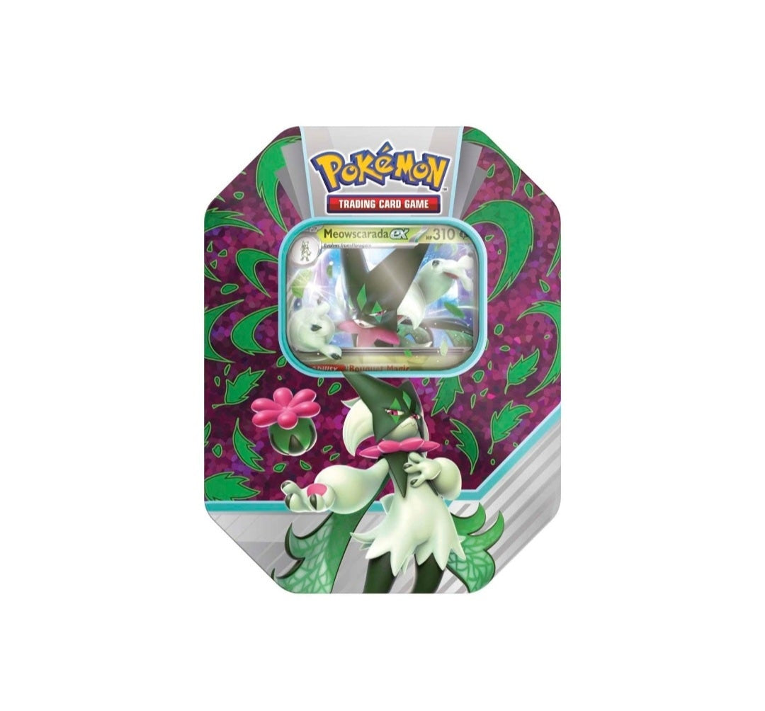 Pokémon TCG - Scarlet & Violet - Paldea Partner - Meowscarada ex Tin 2023 - 1