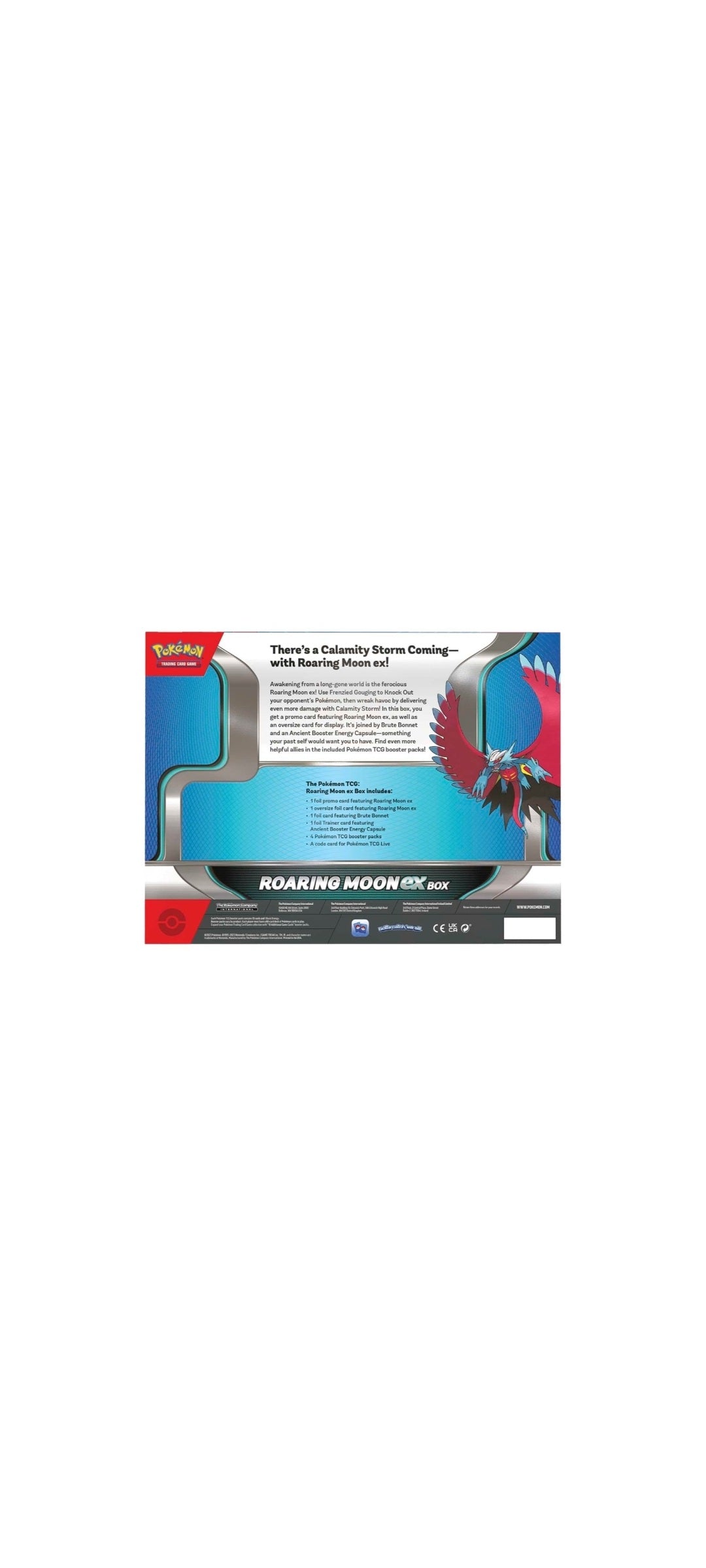 Pokémon TCG - Scarlet & Violet - Roaring Moon ex Box 2023 - 4