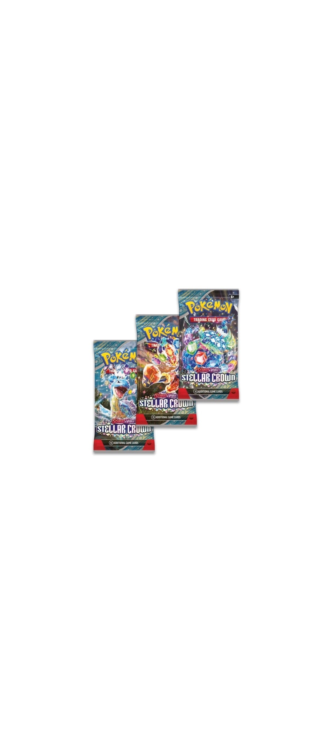 Pokémon TCG - Scarlet & Violet - Stellarkrone - Three Pack Blister - Tinkaton 2024 - 2