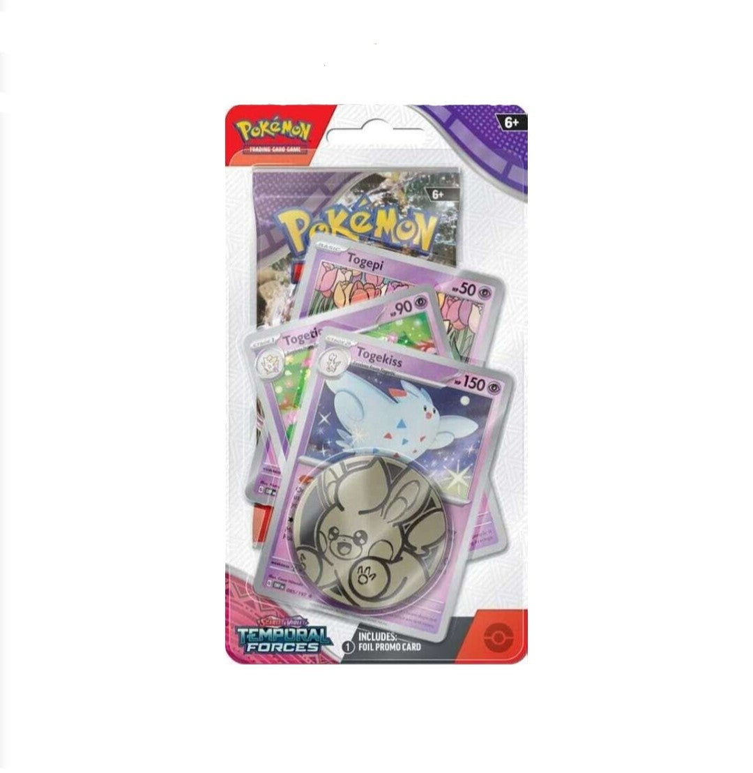 Pokémon TCG - Scarlet & Violet - Temporal Forces - Premium Checklane Blister - Togekiss 2024