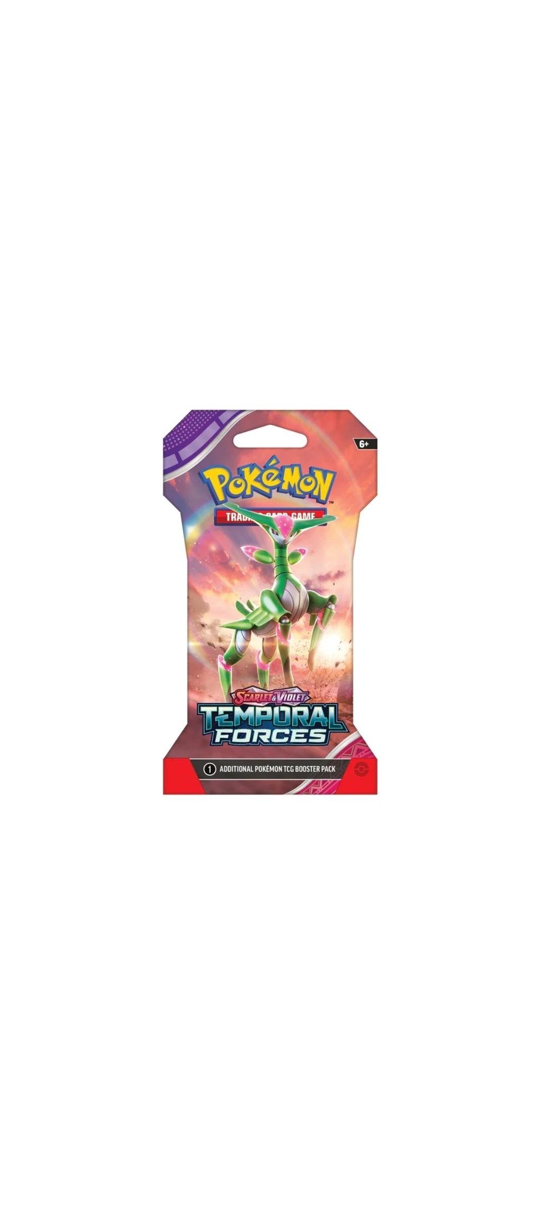 Pokémon TCG - Scarlet & Violet - Temporal Forces -  Sleeved Booster 2024 - 3