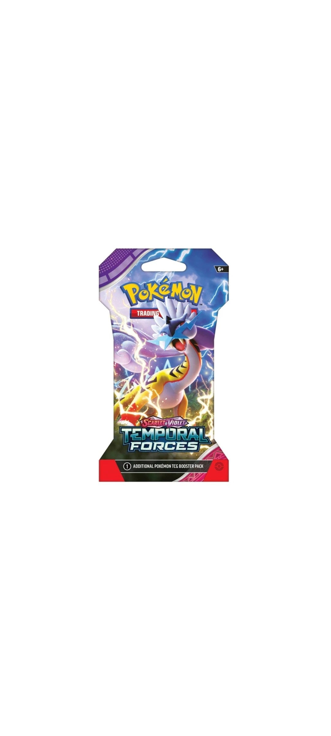Pokémon TCG - Scarlet & Violet - Temporal Forces -  Sleeved Booster 2024 - 4