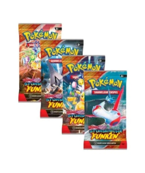 Pokémon TCG - Karmesin & PurPur - Stürmische Funken - Booster Pack 2024 - 1