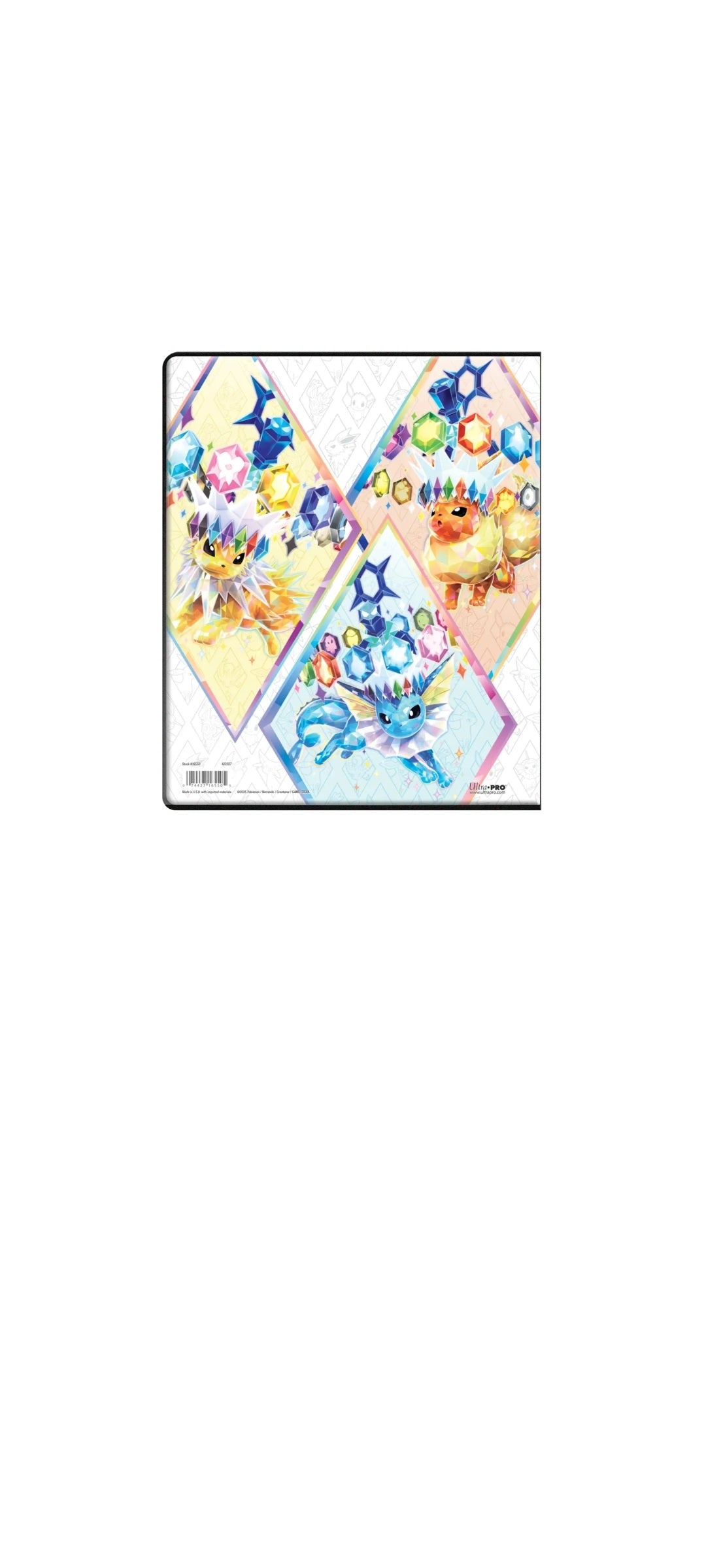 Ultra Pro - 9-Pocket Portfolio - Prismatic Evolutions 2025 - 2