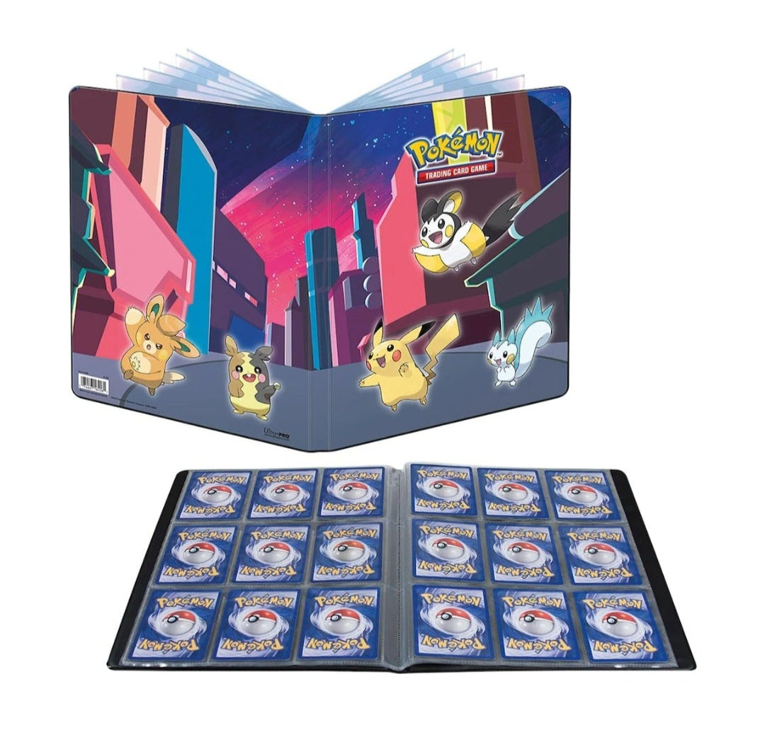 Ultra Pro - 9-Pocket Portfolio - Gallery Series - Shimmering Skyline - Pikachu & Morpeko 2023 - 2