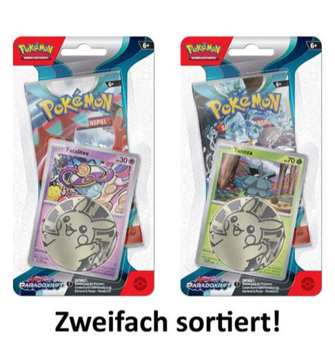 Pokémon TCG - Scarlet & Violet - Paradox Rift - Checklane Blister Tannza / Fatalitee 2023 - 1