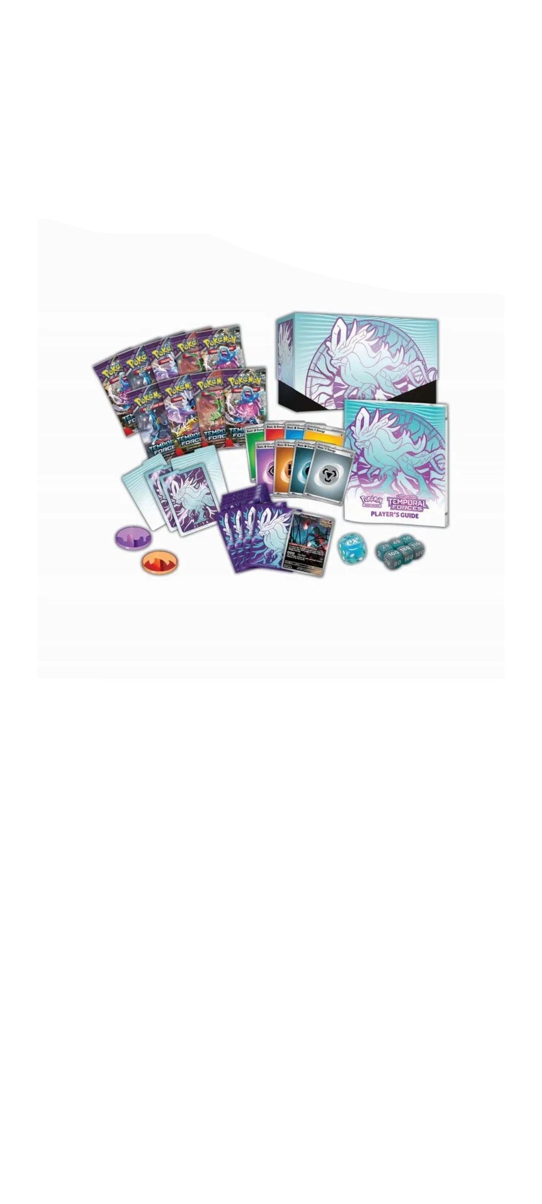 Pokémon TCG - Scarlet & Violet - Temporal Forces - Elite Trainer Box Flutter Mane 2024 - 2